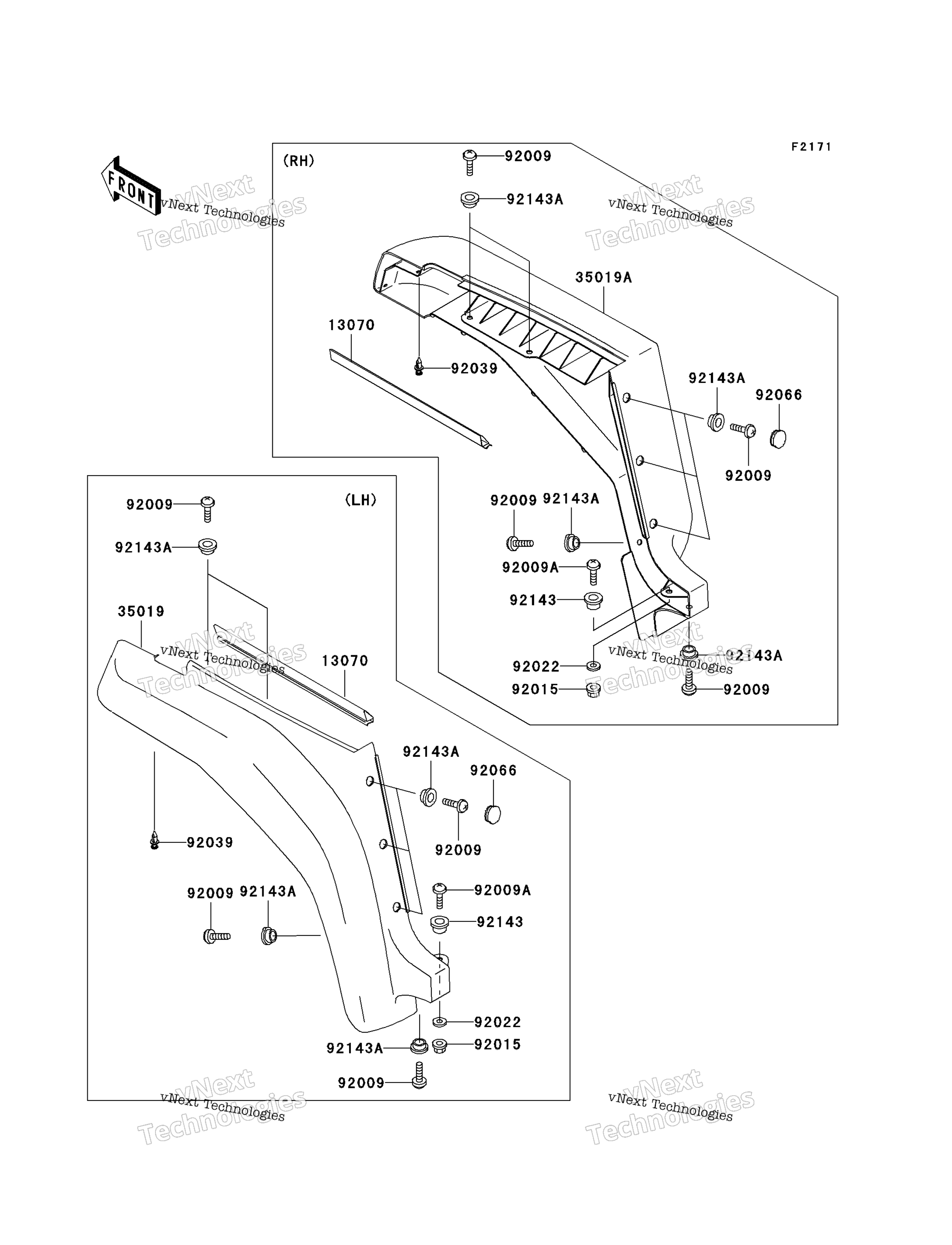Передняя часть Fender(S)(Kaf620-E1)