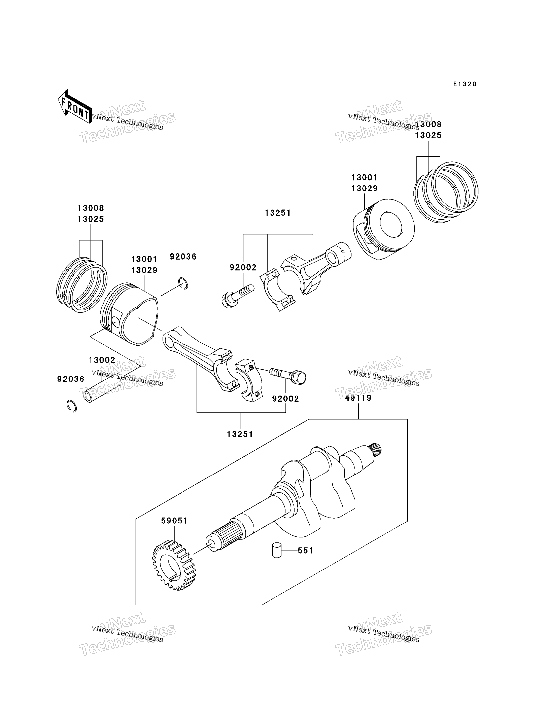 коленвал / Piston(S)