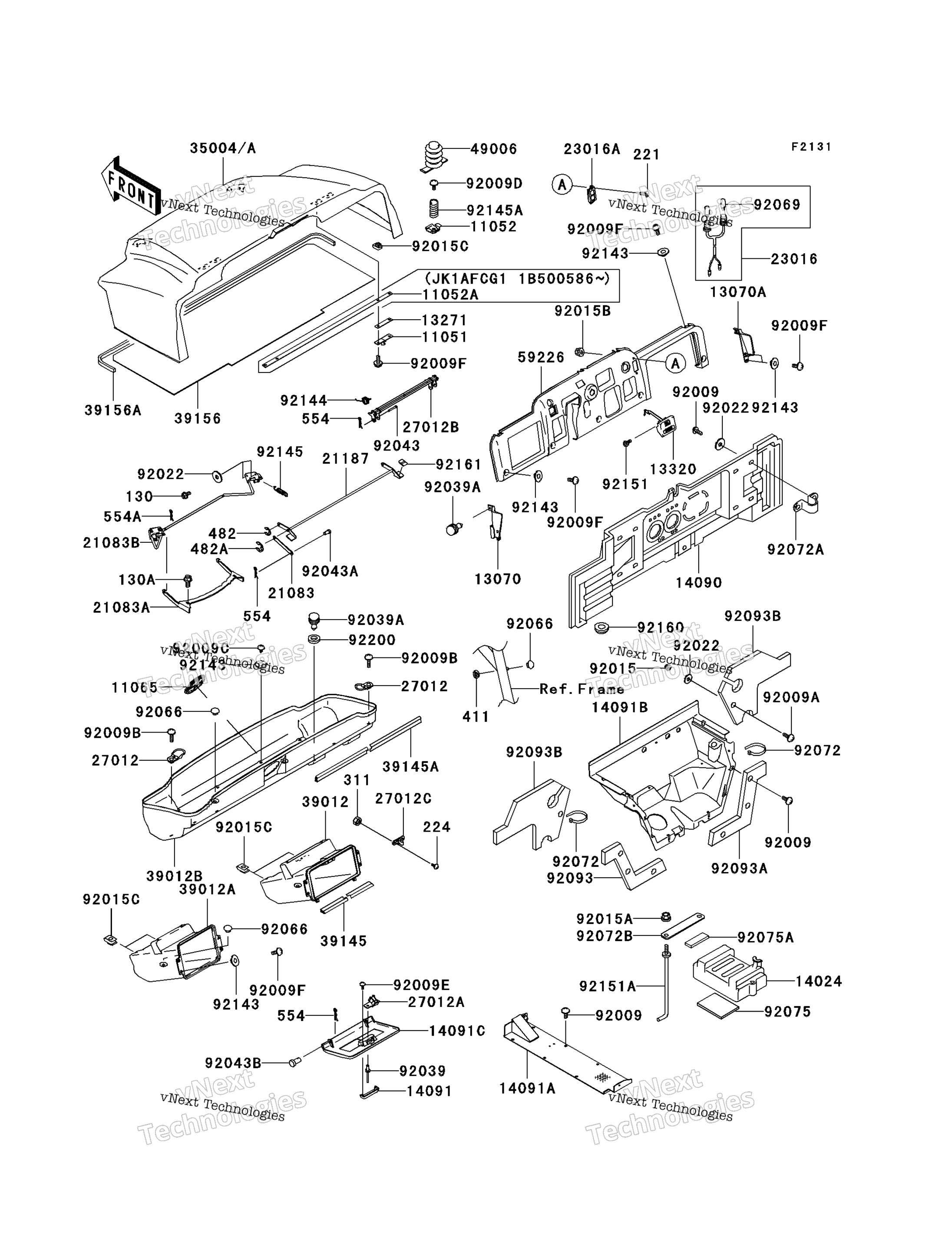 Рама Fittings (Kaf620-G1)