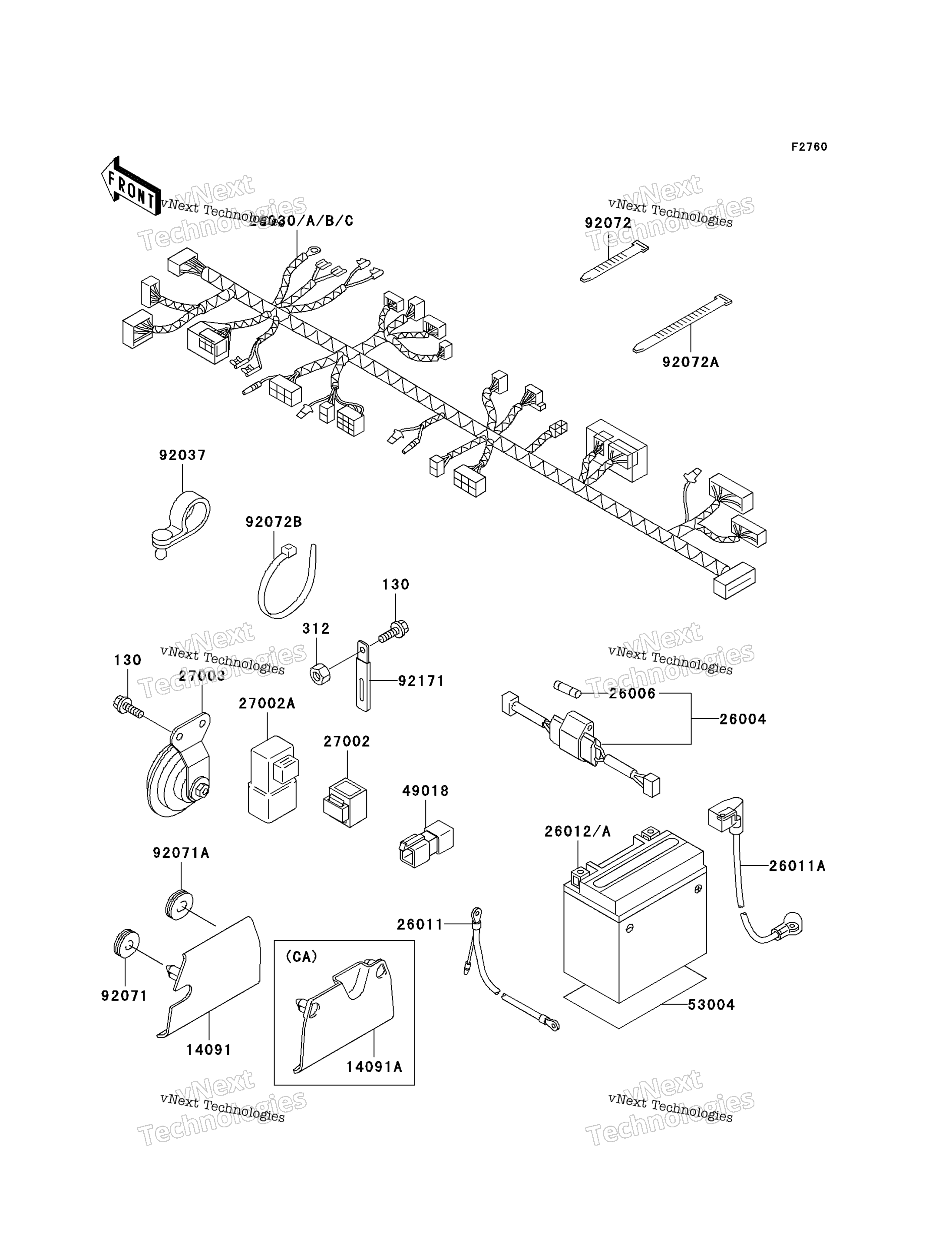 Шасси Electrical Equipment