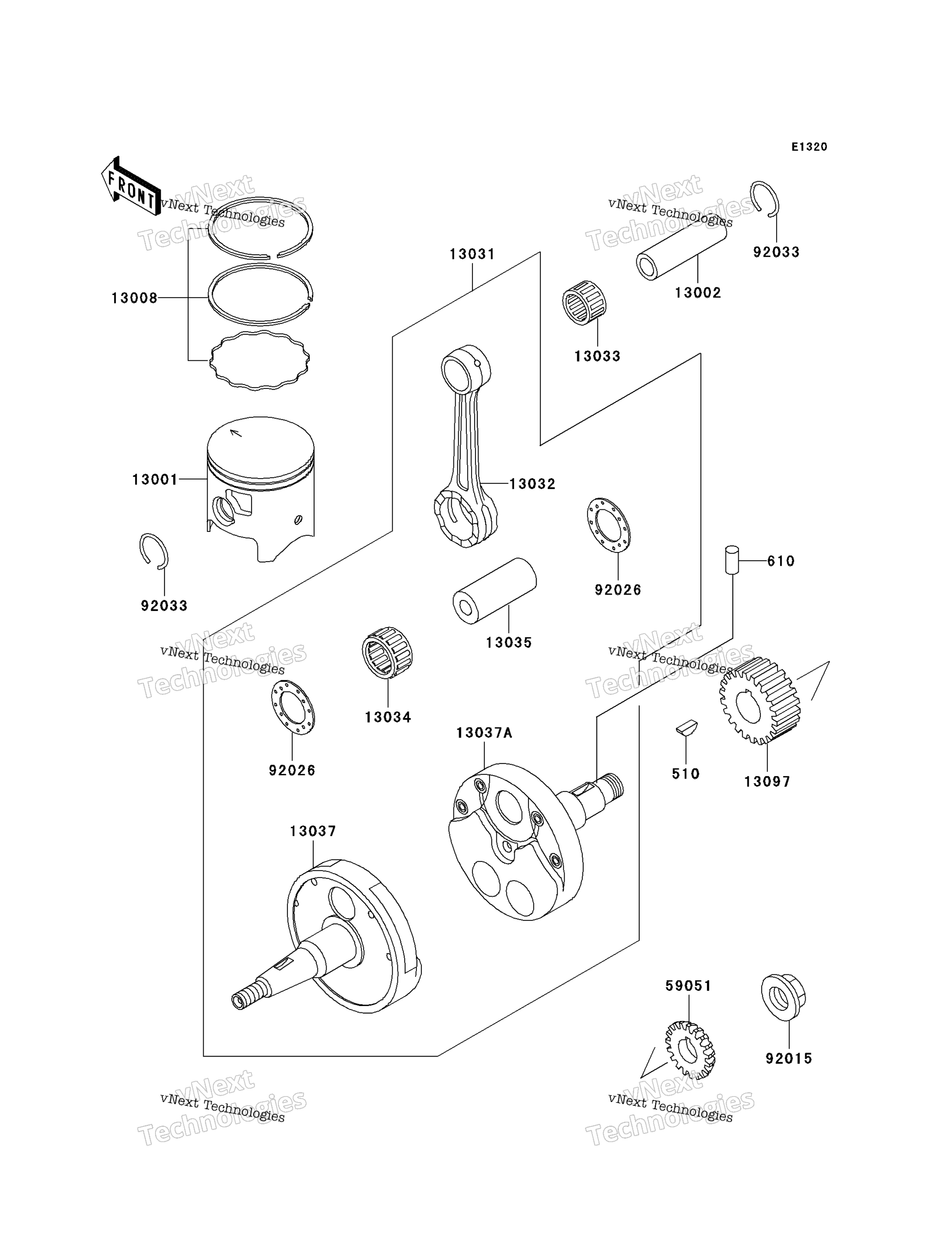 коленвал / Piston(S)
