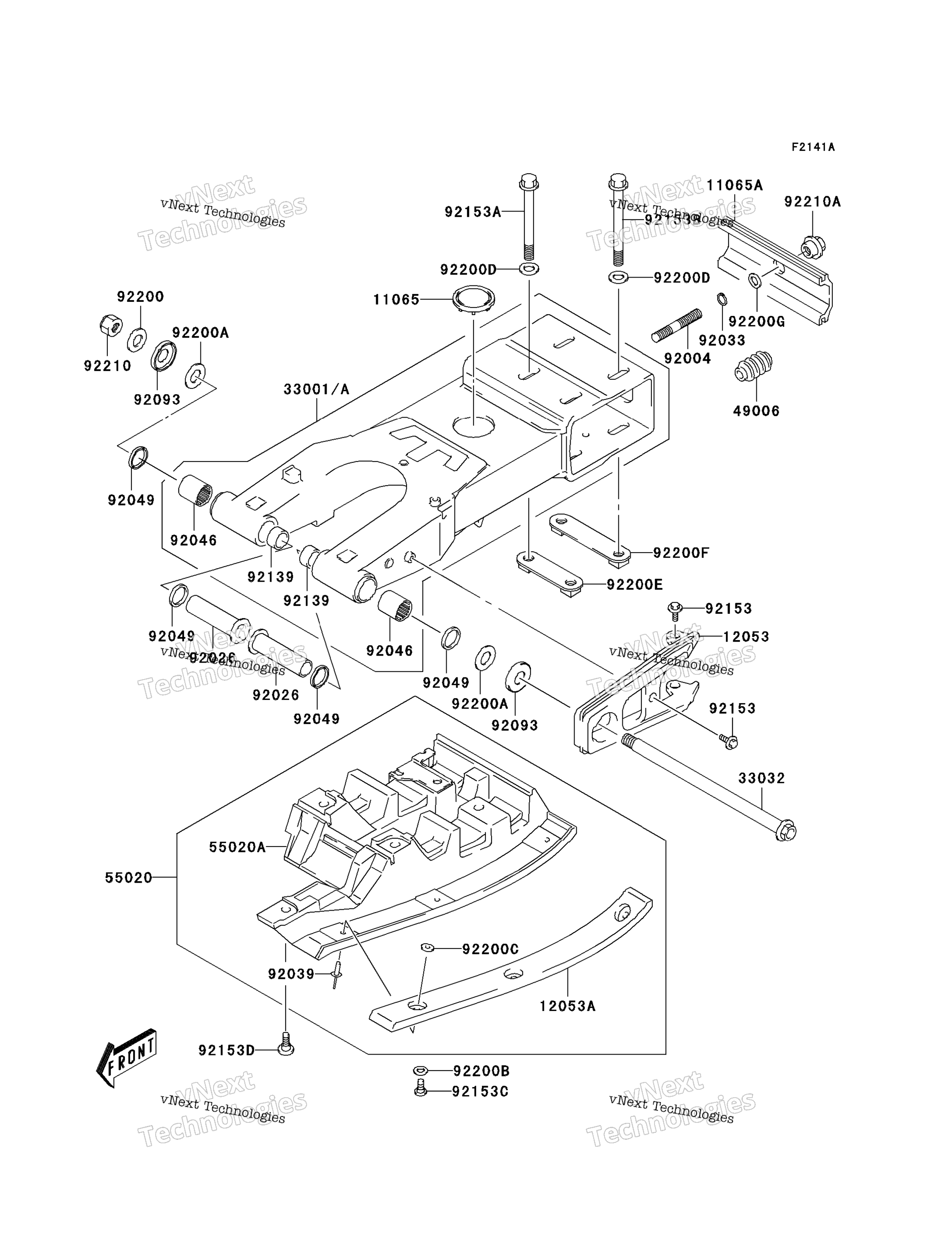 Swingarm (A2 / A3)