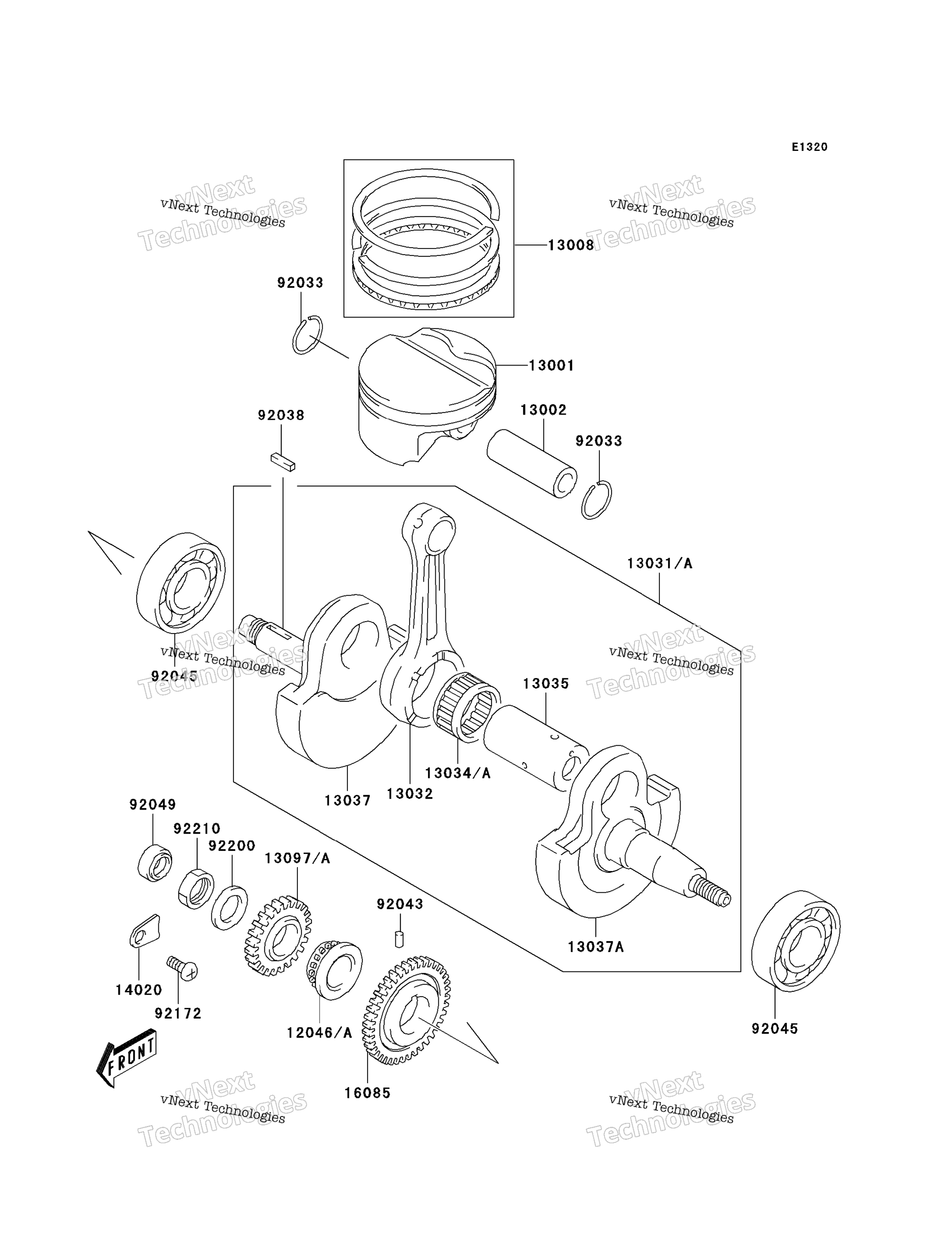 коленвал / Piston(S)
