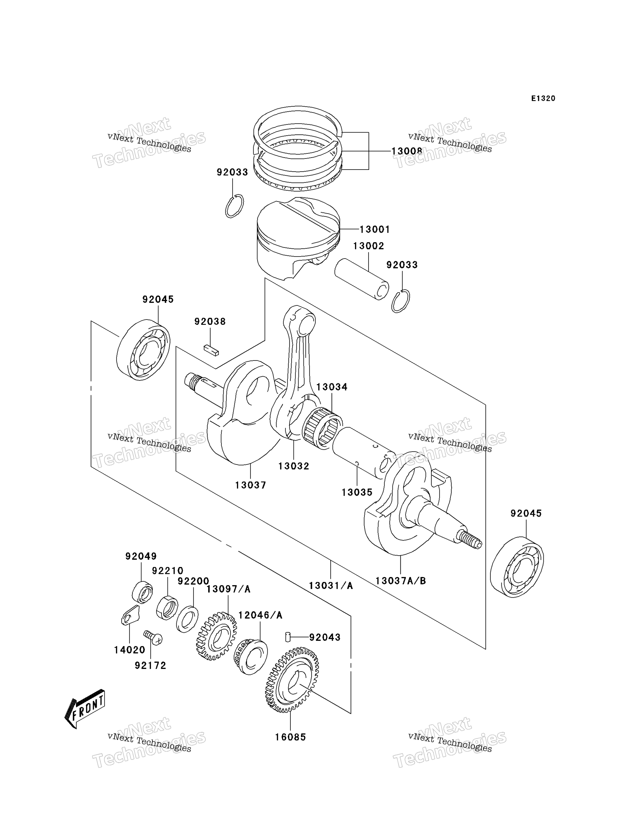 коленвал / Piston(S)