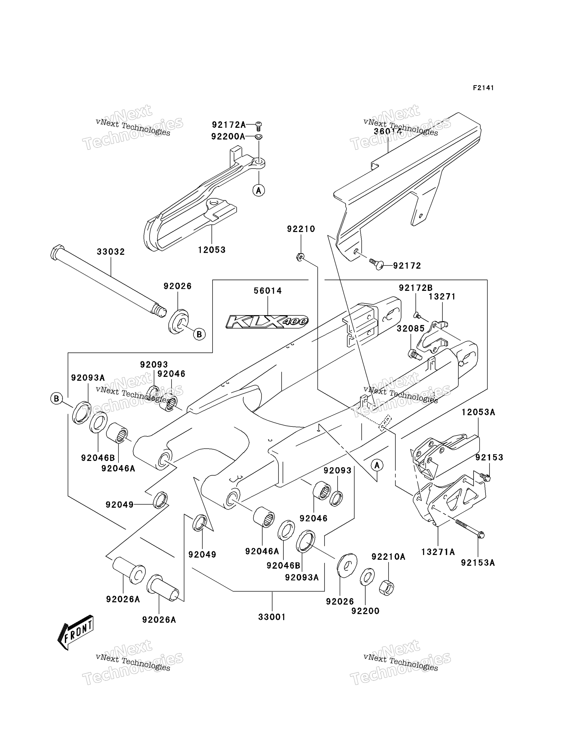 Swingarm (Klx400 A1)