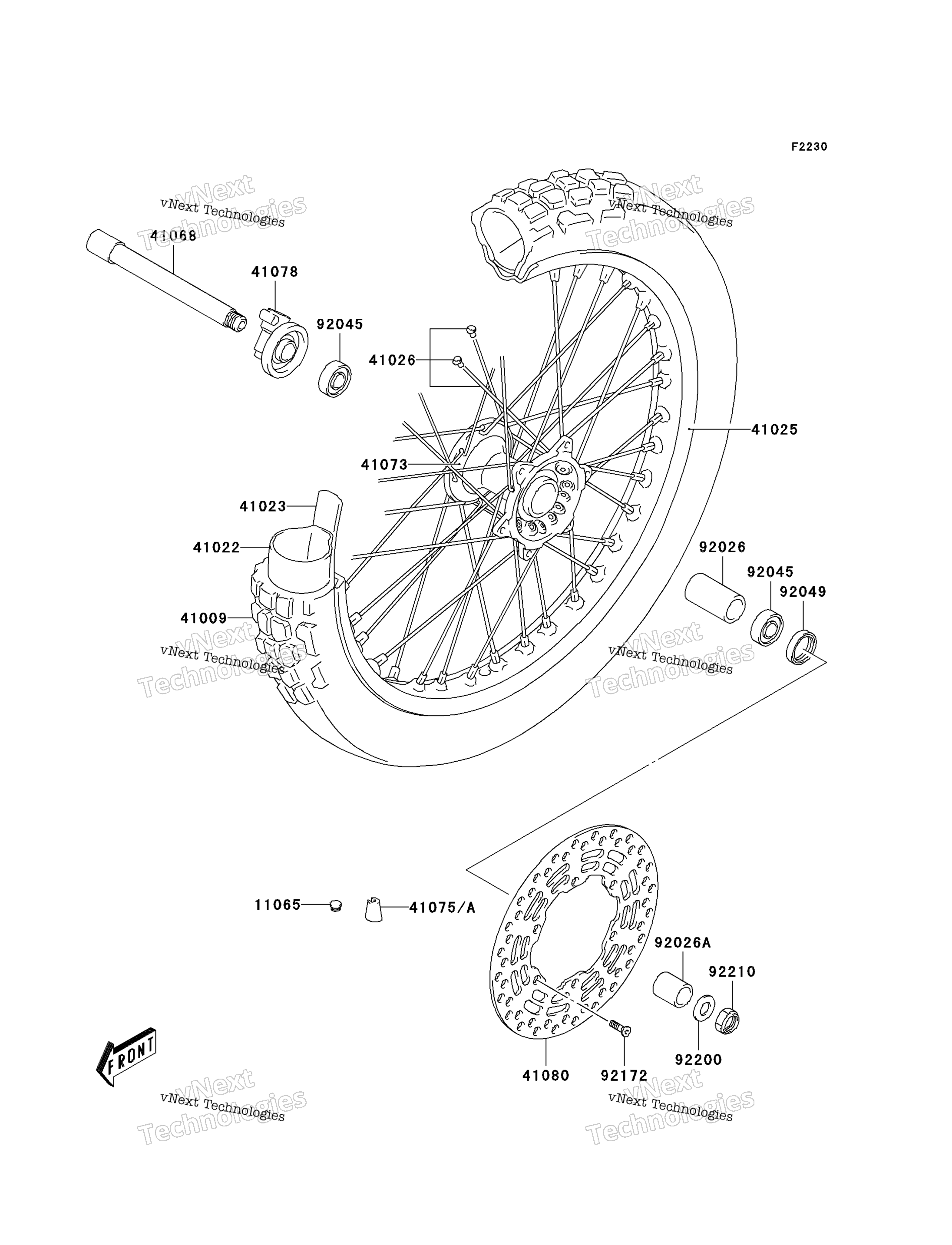 Передняя часть Hub