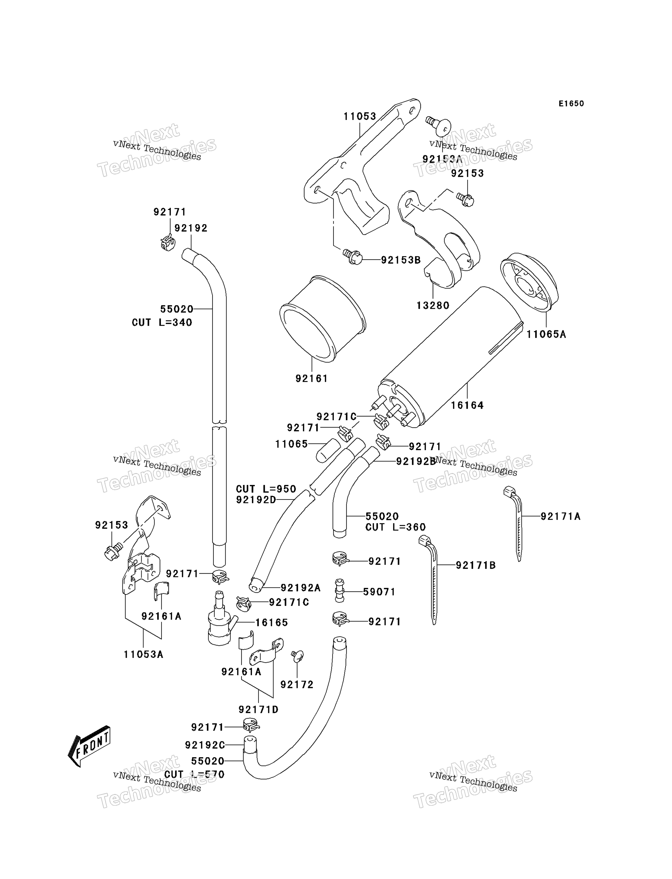 топливный Evaporative System (Ca)