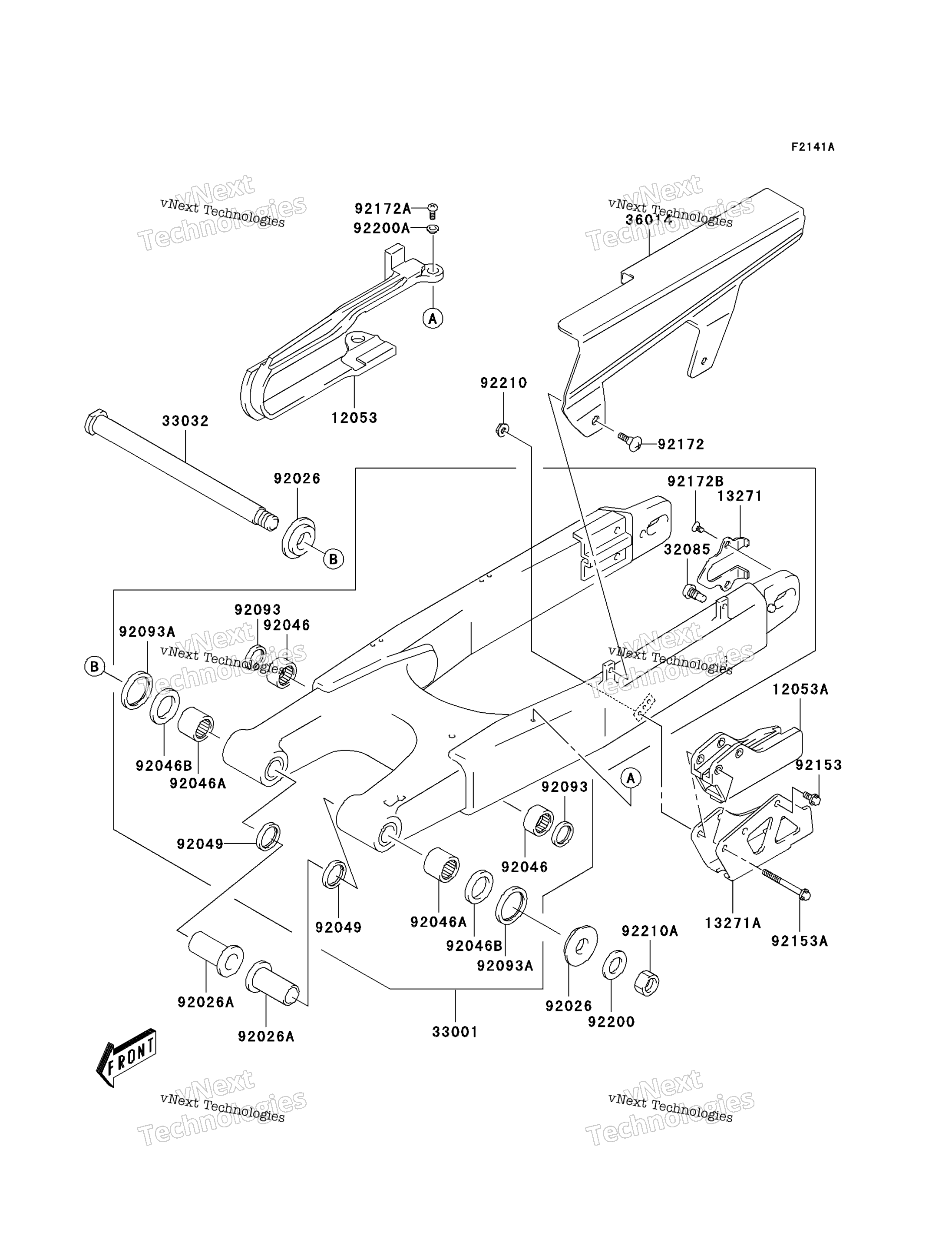 Swingarm (Klx400 A2)