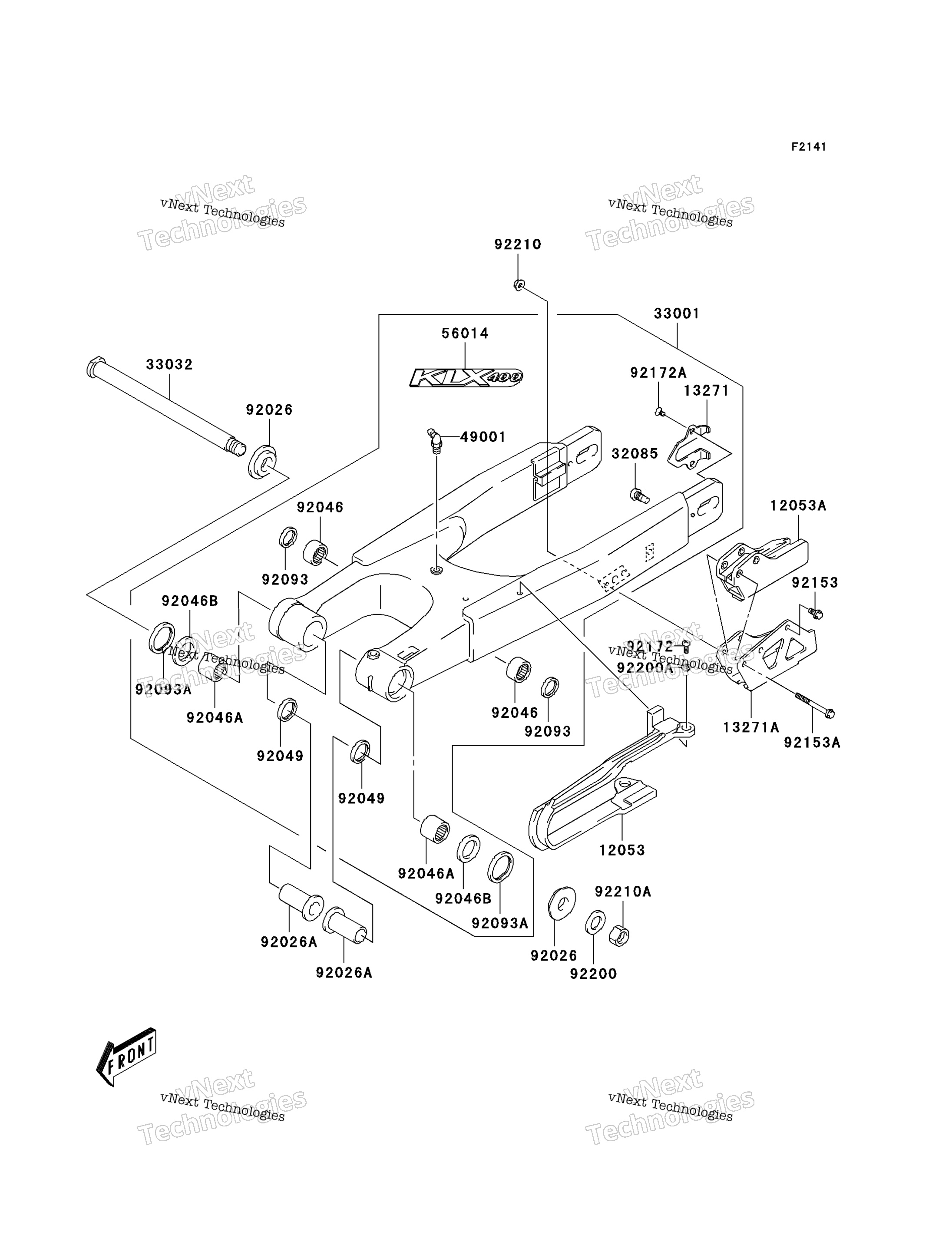 Swingarm (Klx400 B1)
