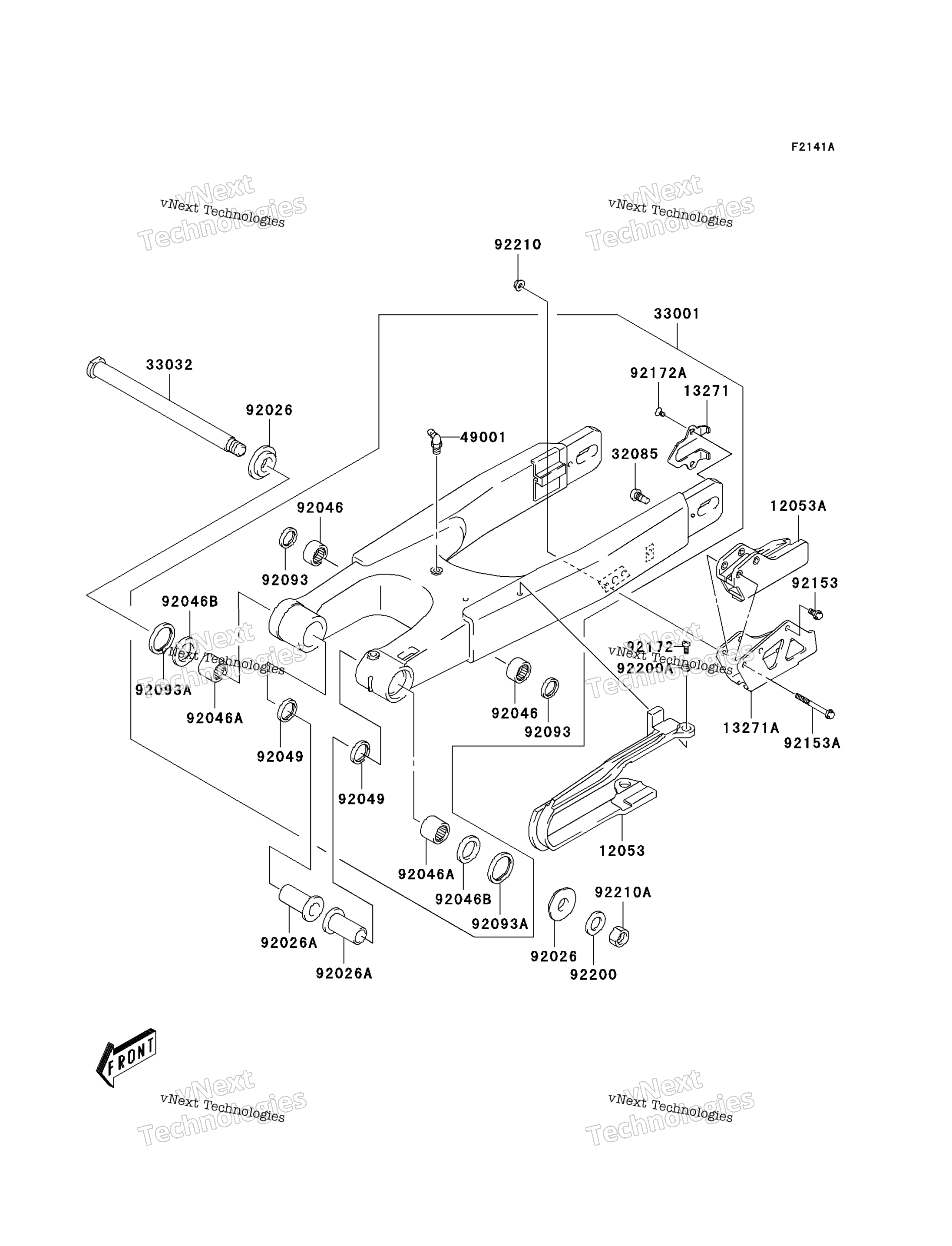 Swingarm (Klx400 B2)