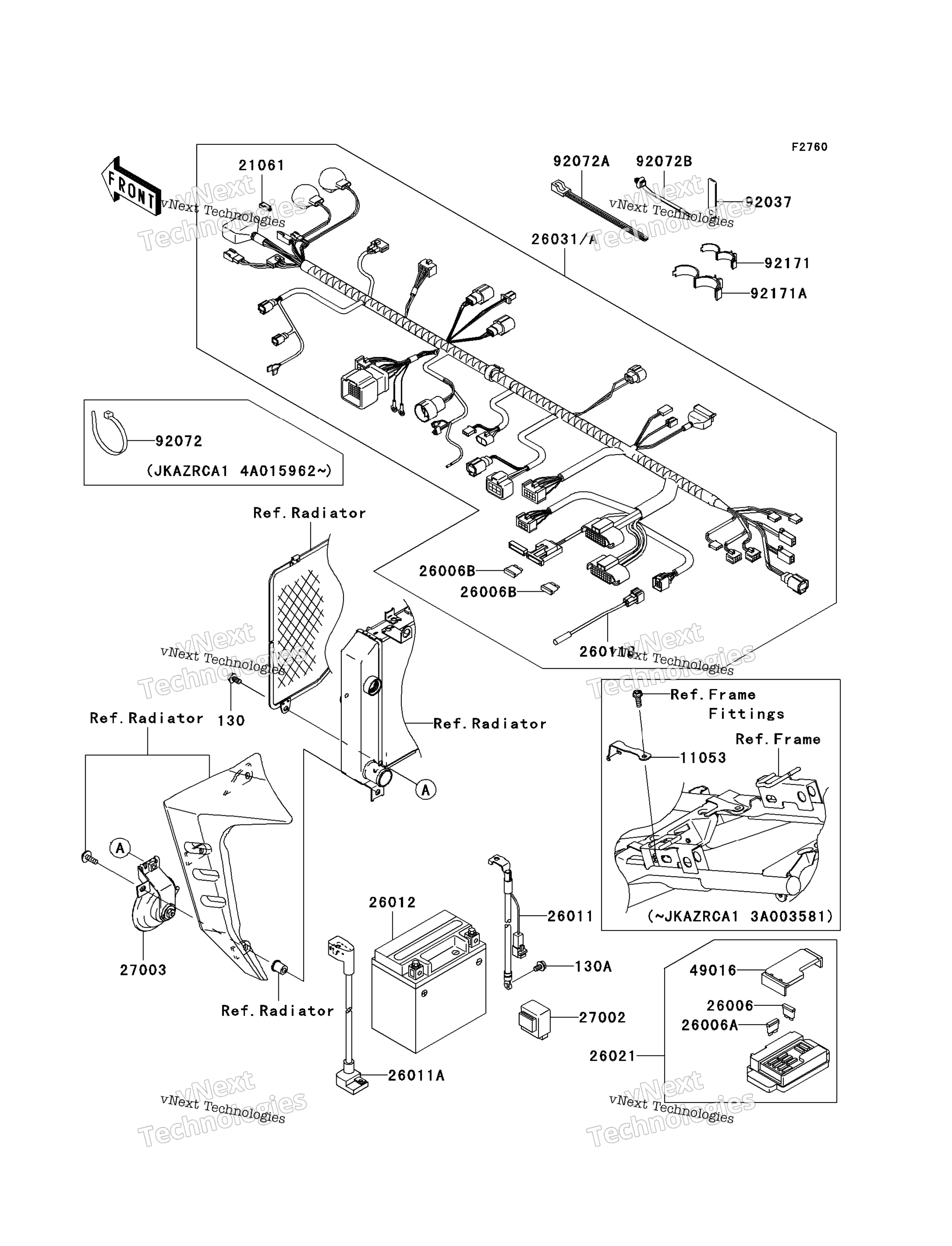 Шасси Electrical Equipment (A1/A2)