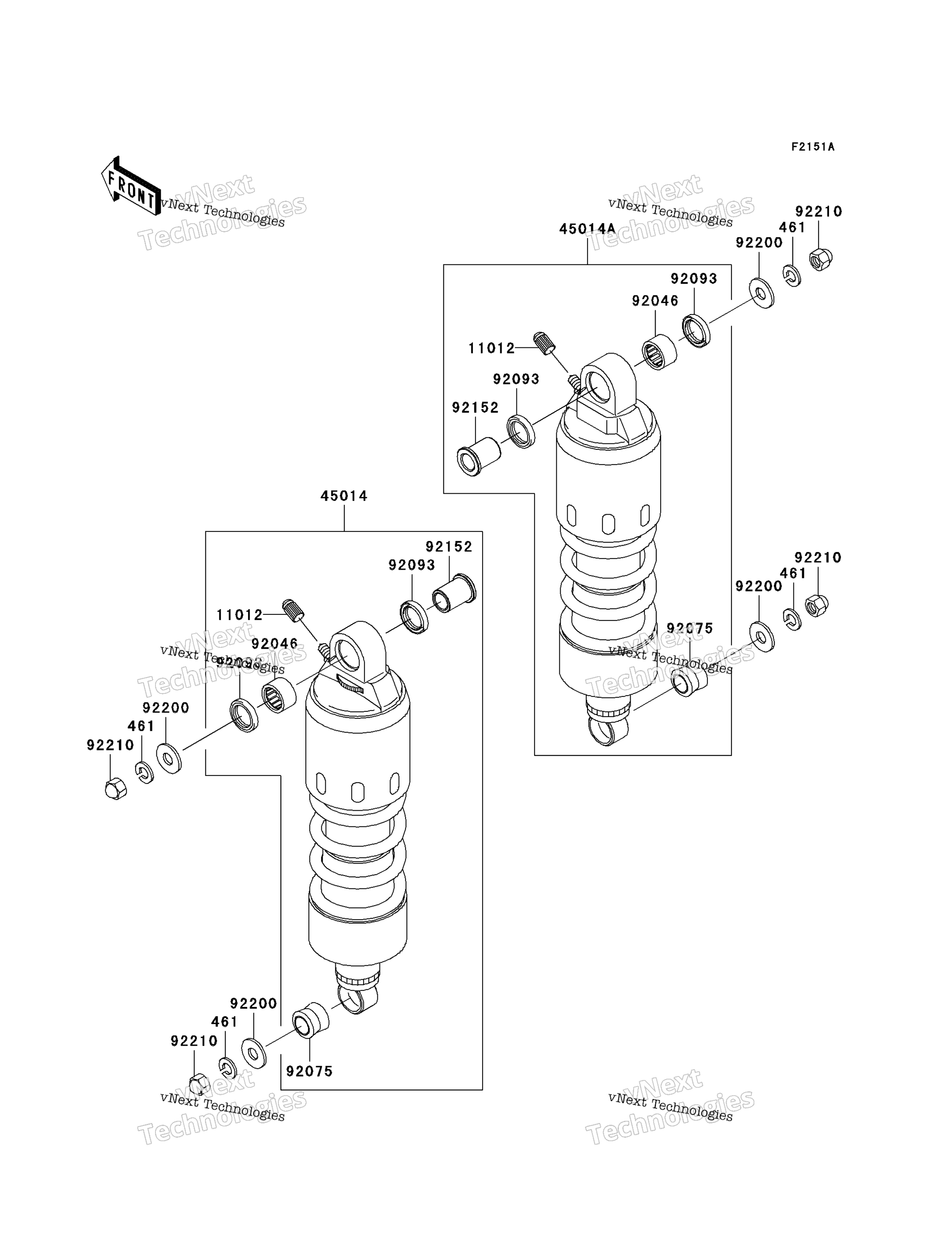 подвеска / Shock Absorber (A3)