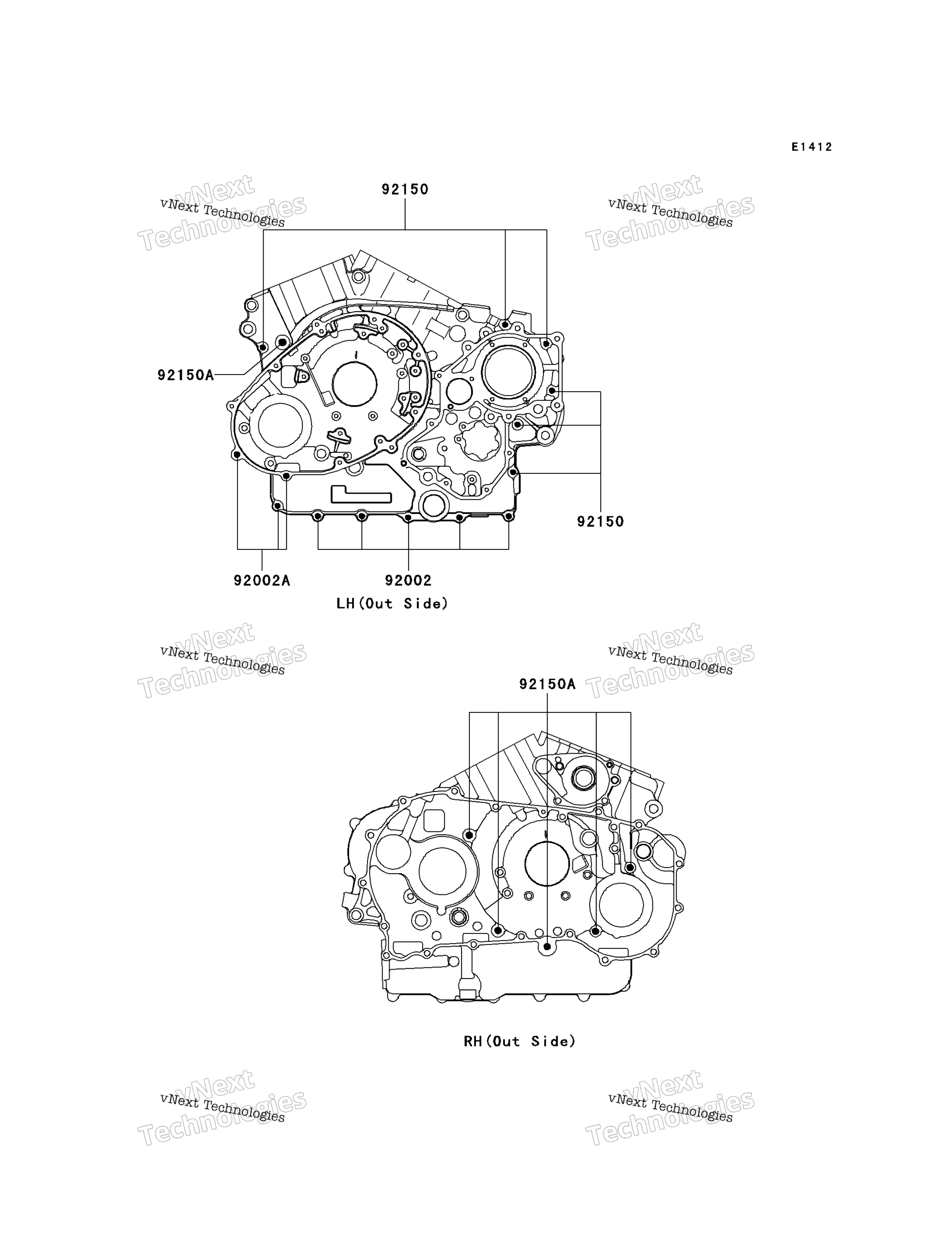 Картер Bolt Pattern