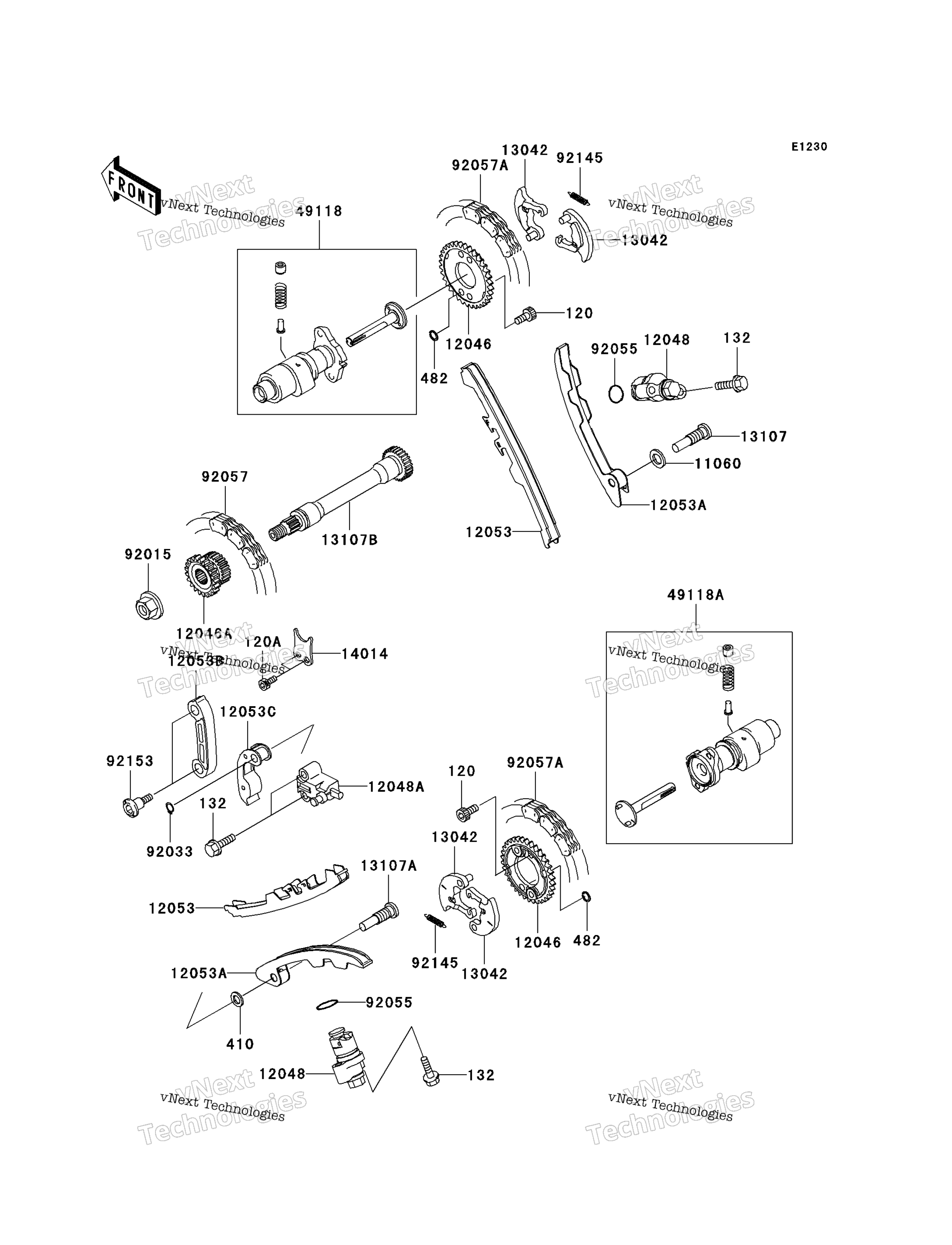 Camshaft(S) / Tensioner(B1)