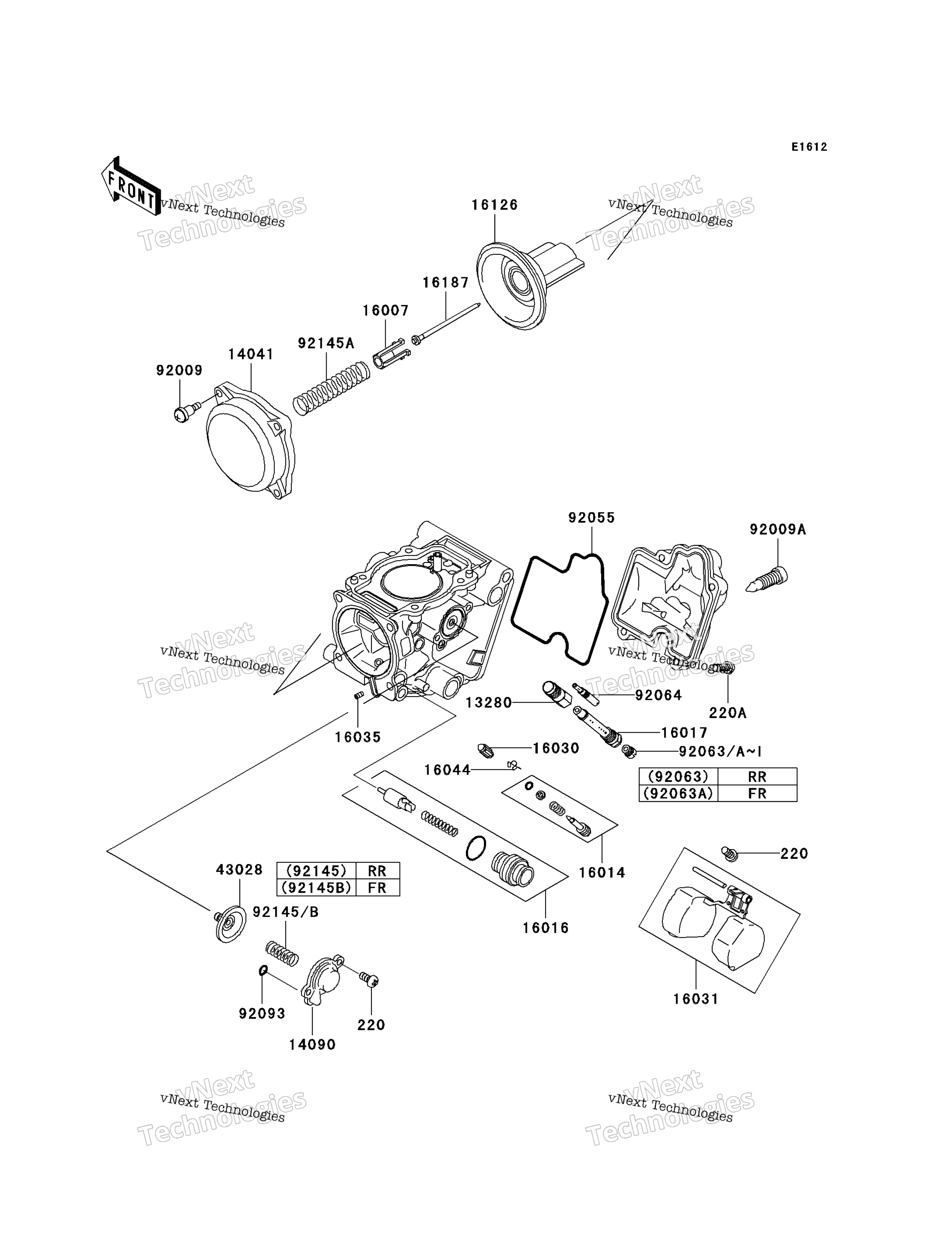Карбюратор Parts