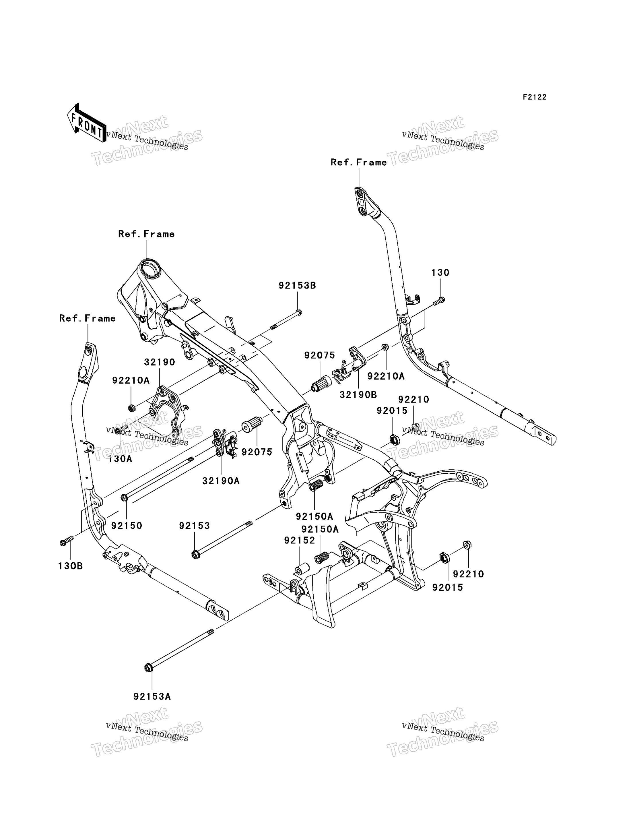 Двигатель Mount (A1)