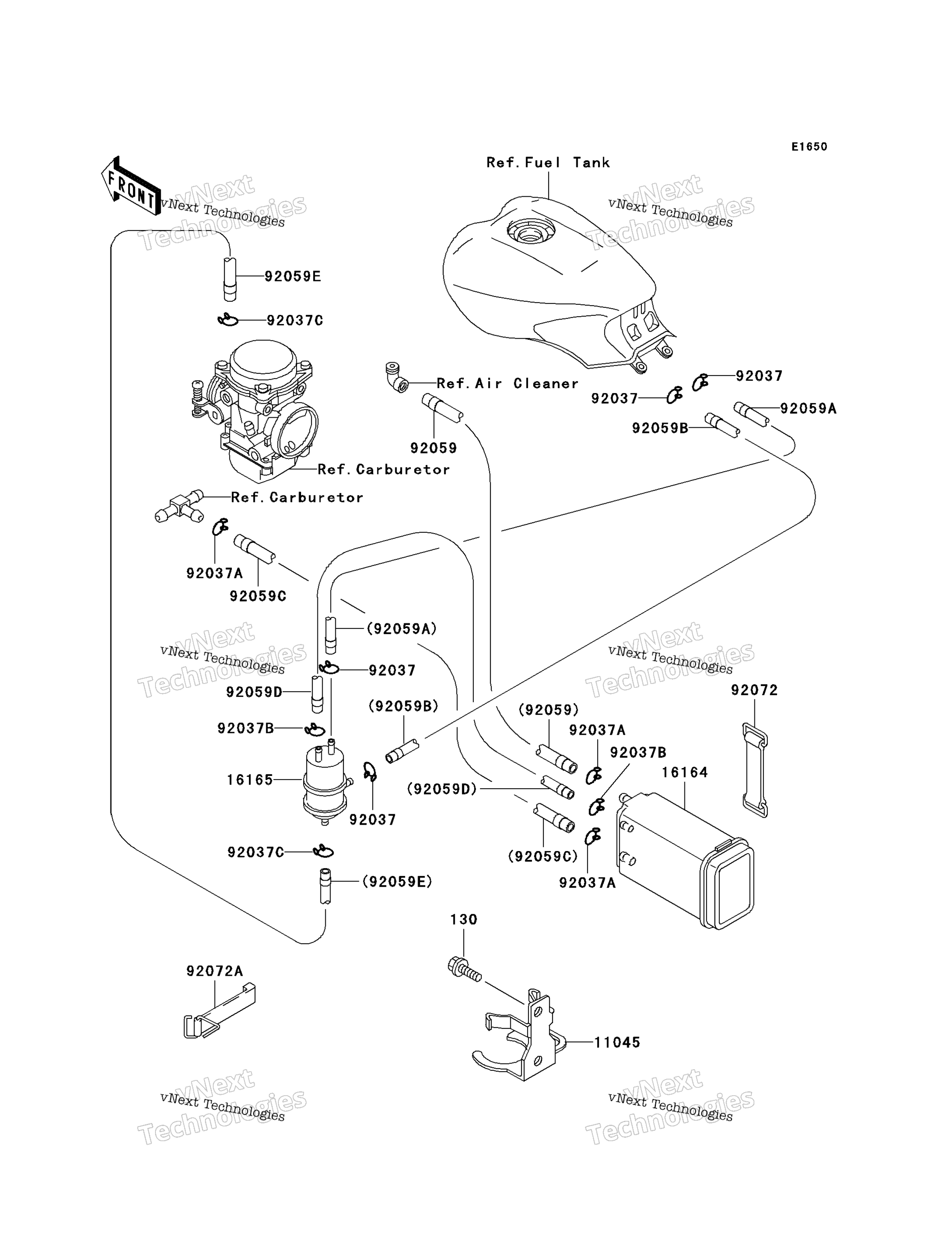 топливный Evaporative System
