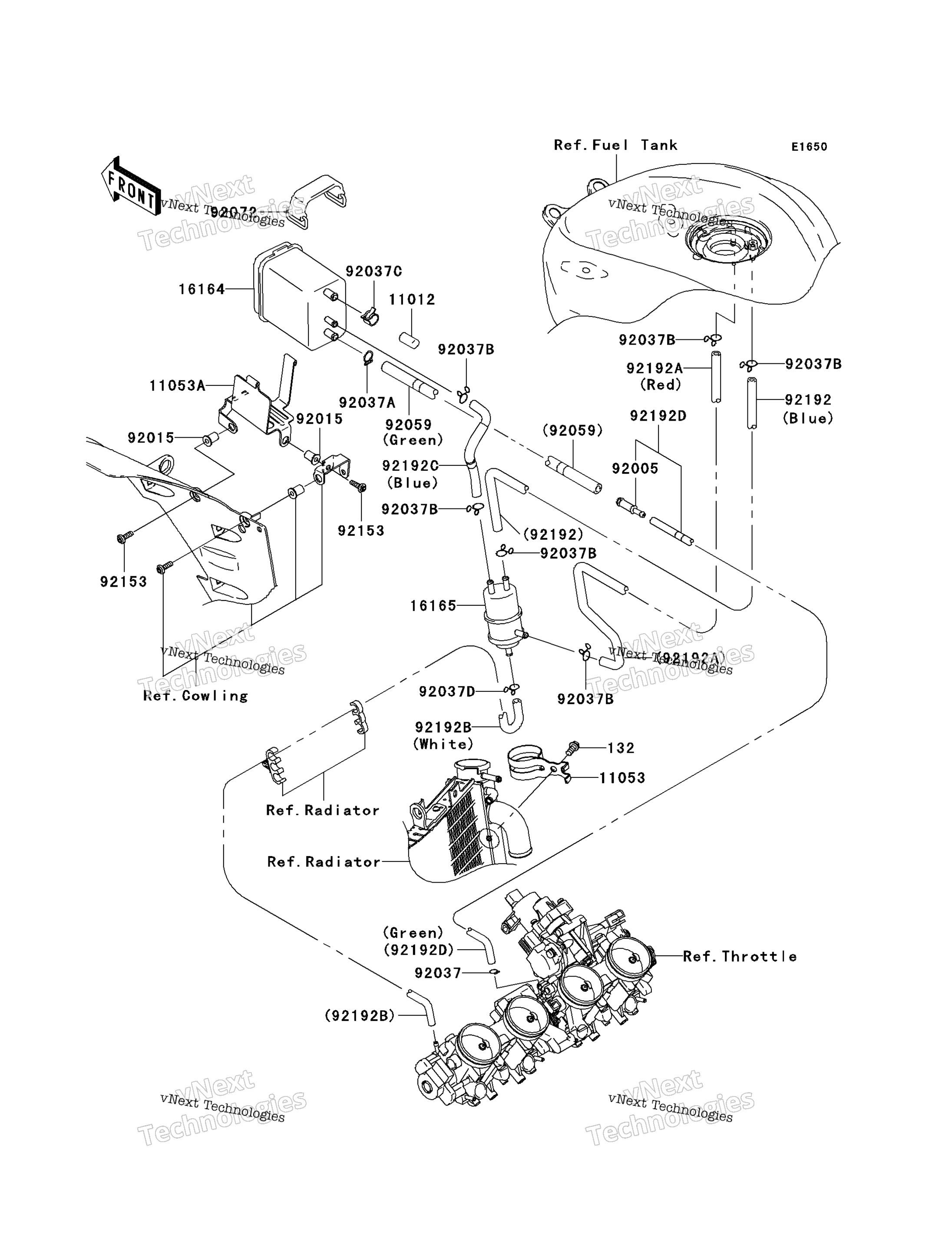 топливный Evaporative System