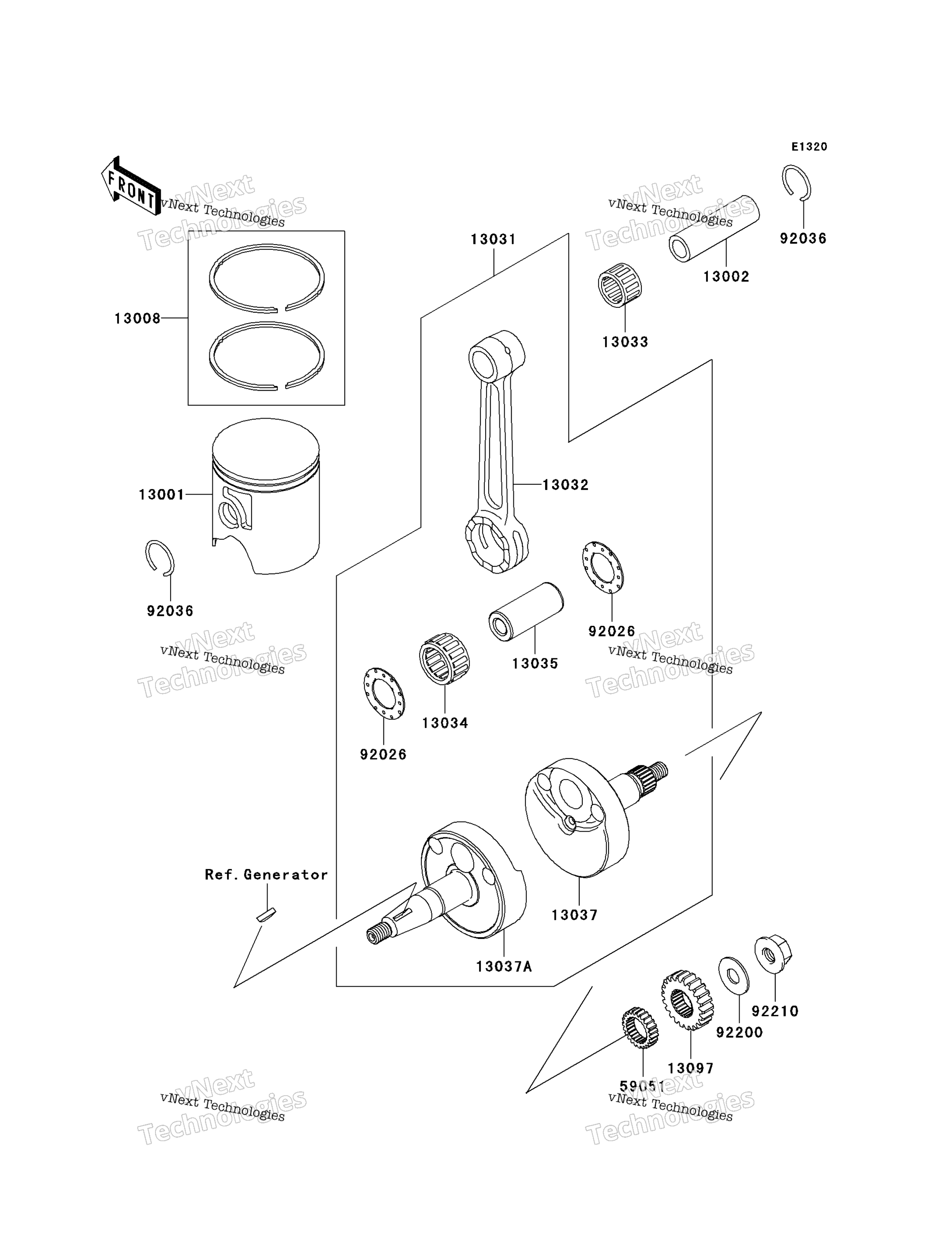 коленвал / Piston(S)
