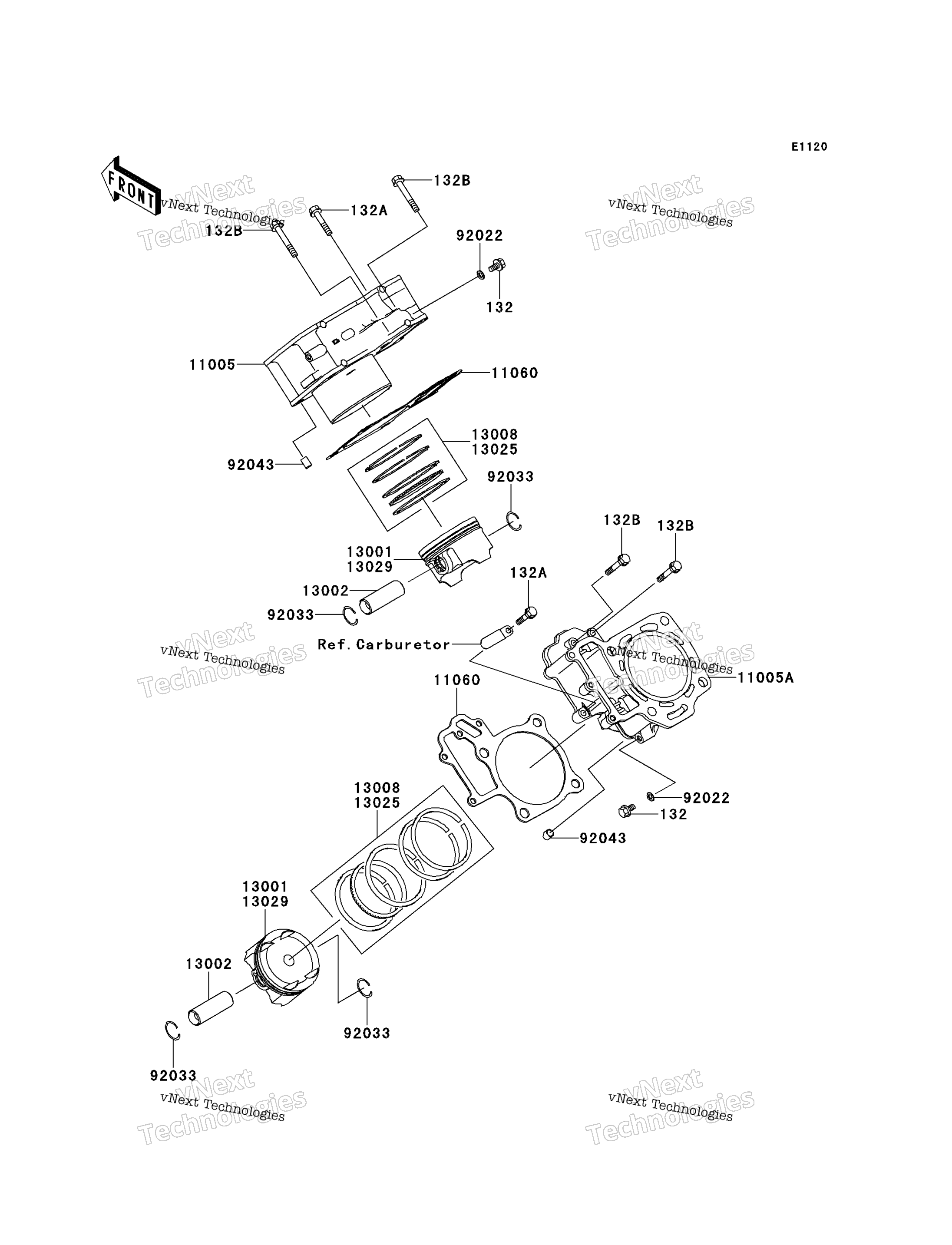 цилиндр / Piston(S)