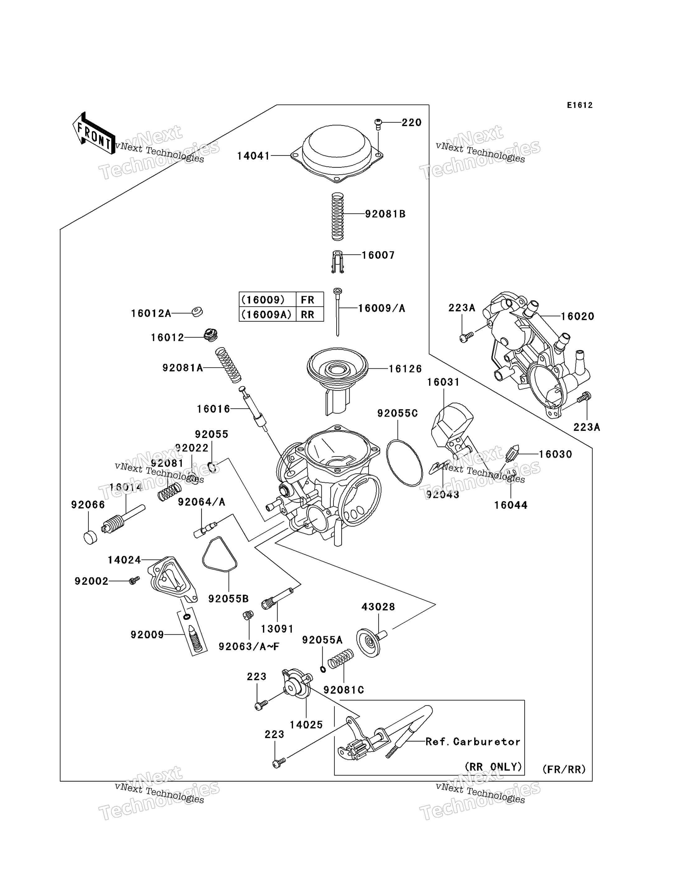 Карбюратор Parts