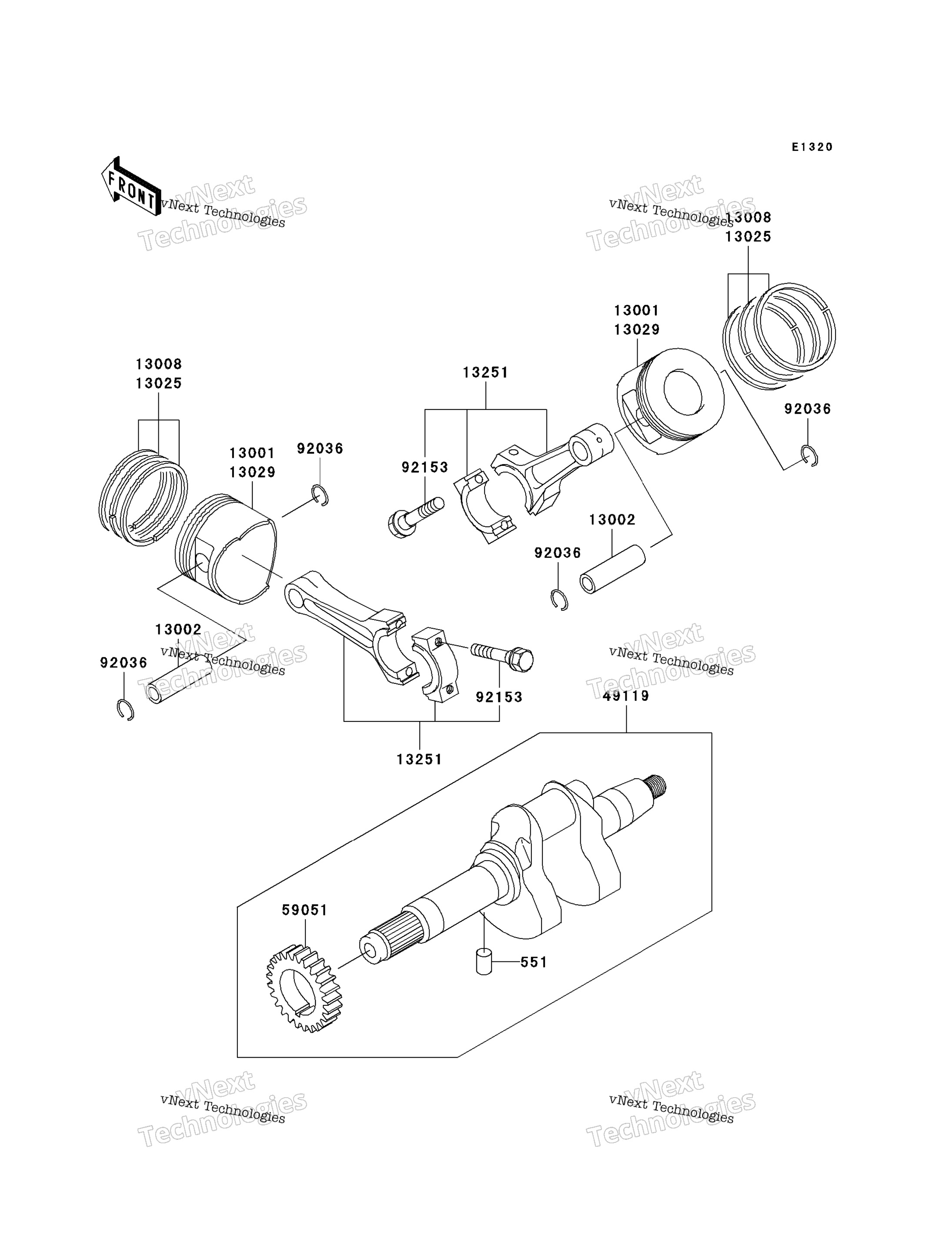 коленвал / Piston(S)