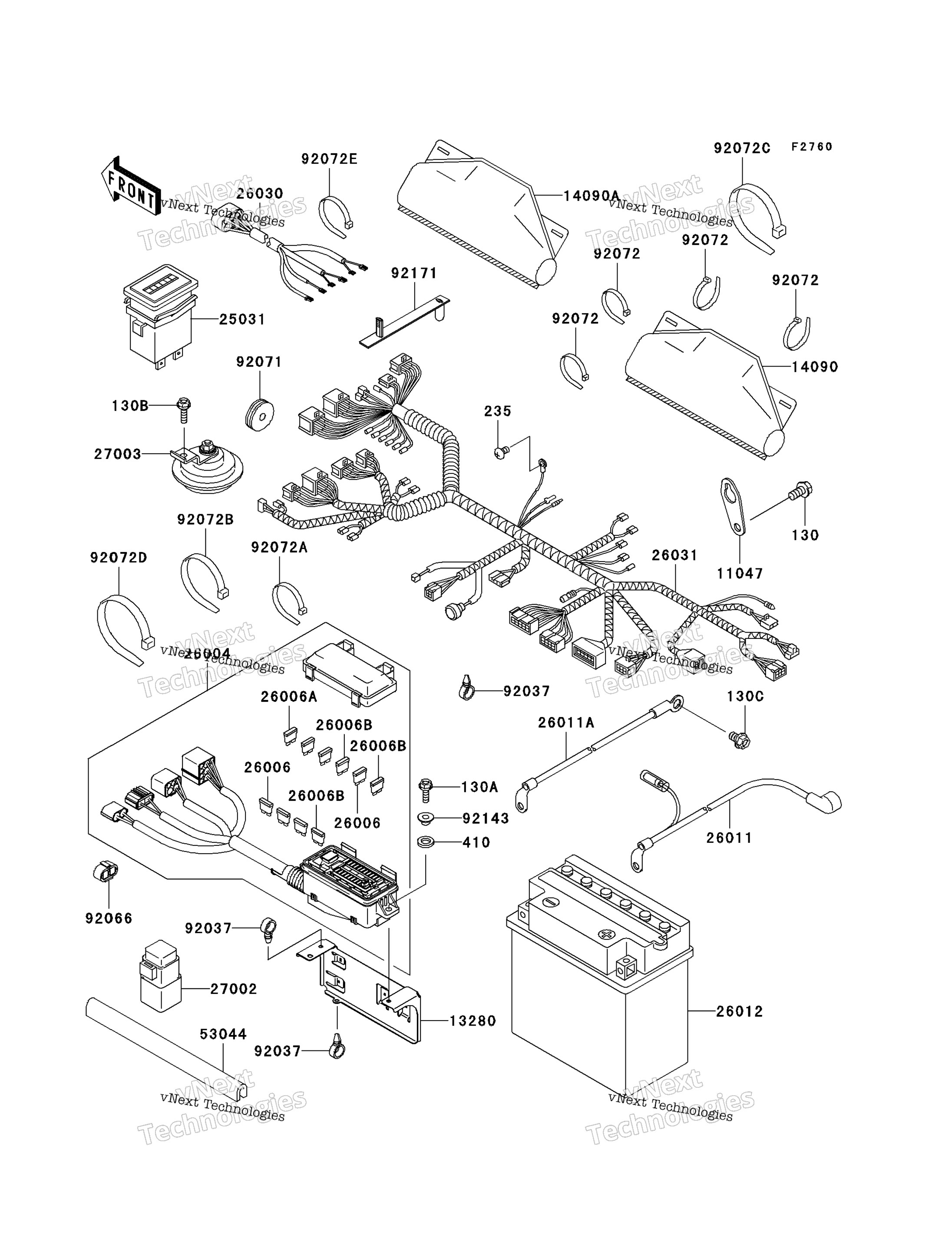 Шасси Electrical Equipment (H6f)
