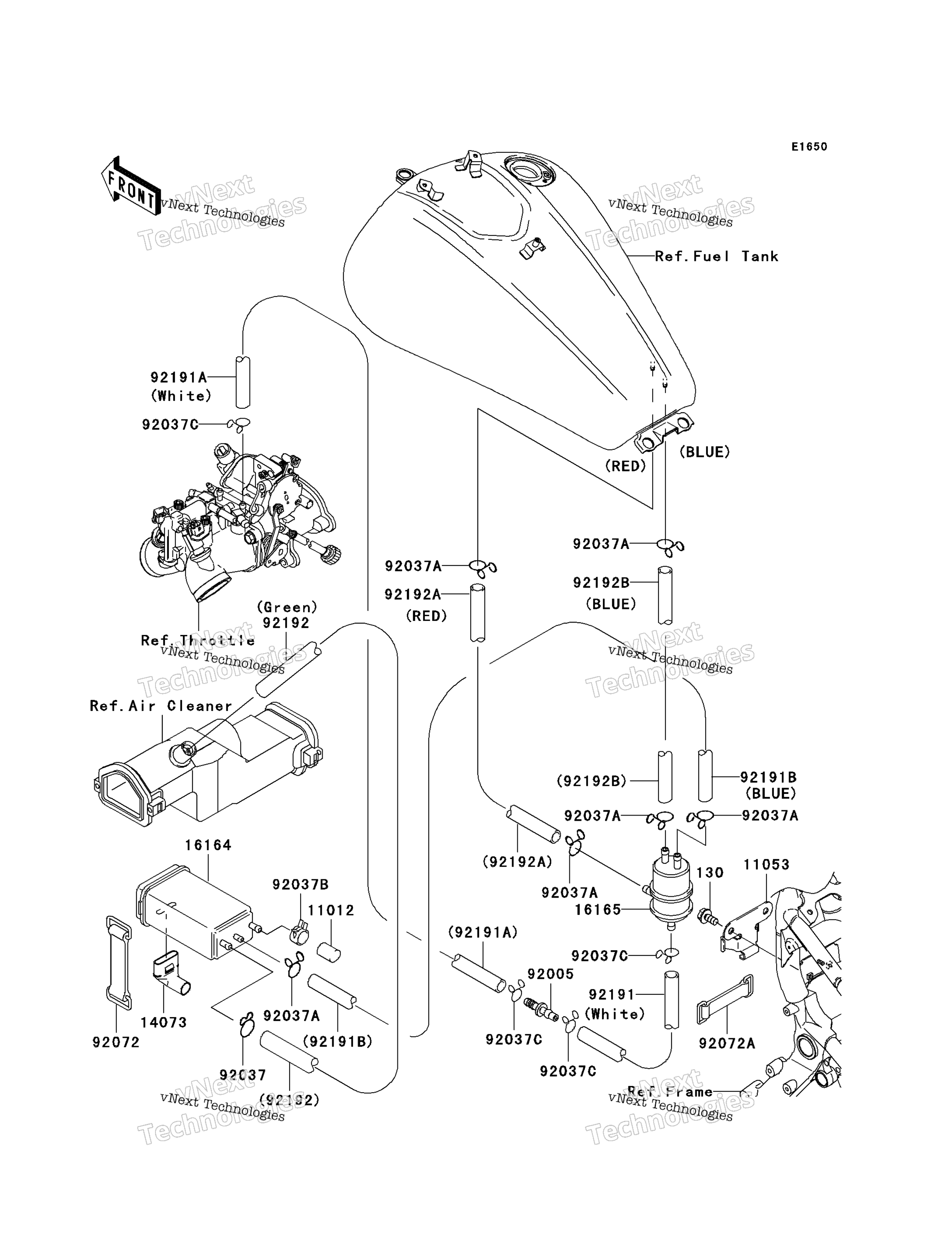 топливный Evaporative System (Ca)