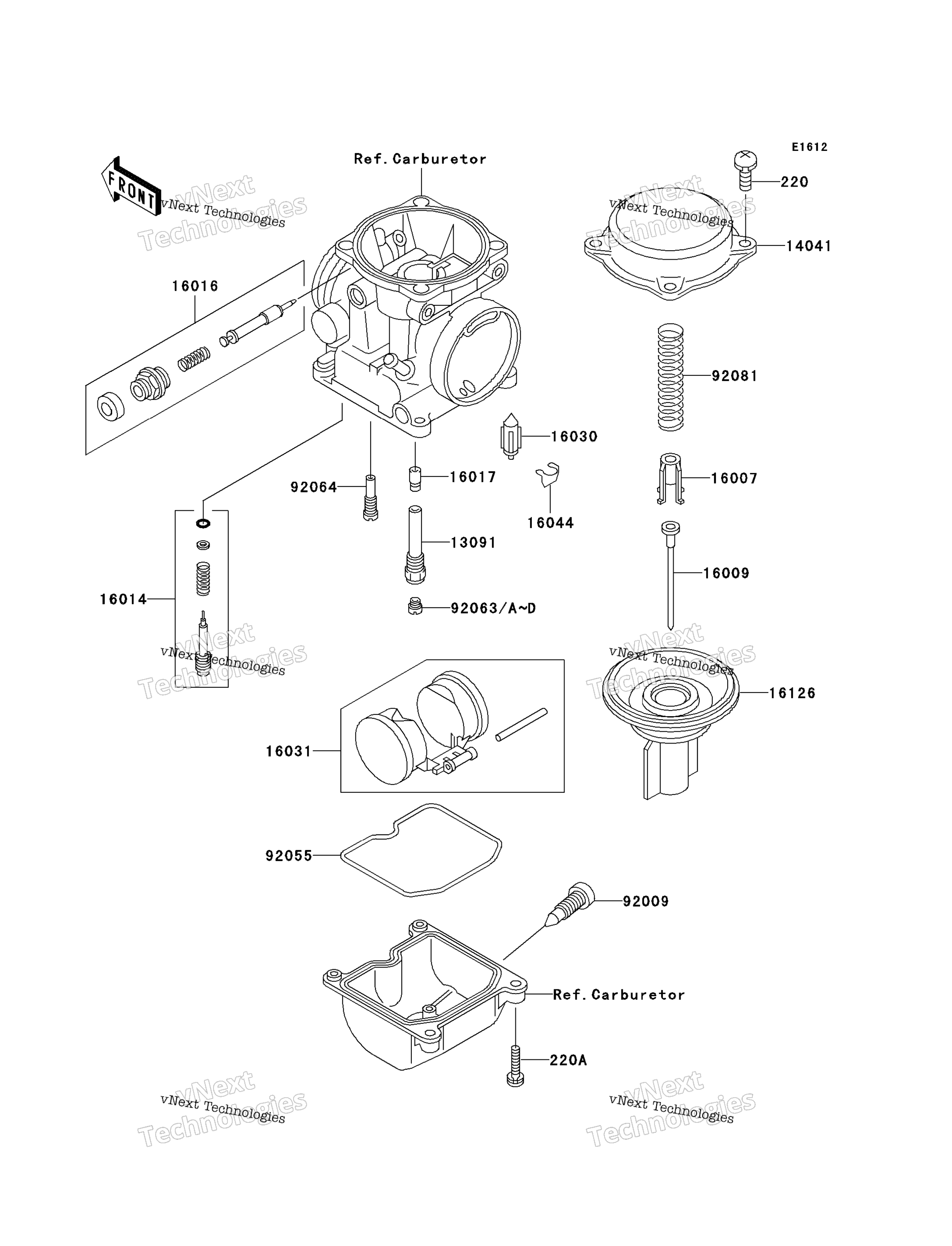 Карбюратор Parts