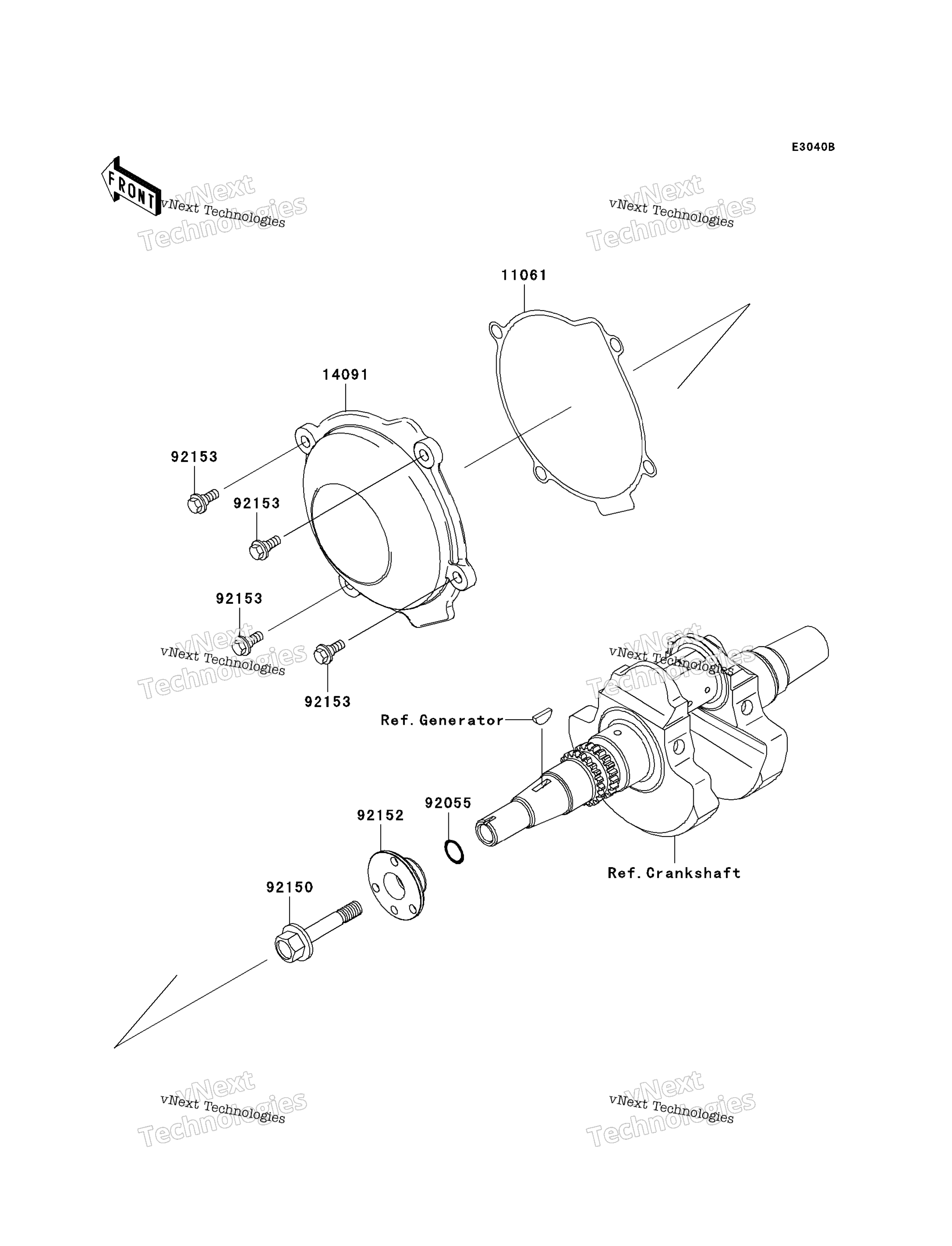 Ручной стартер Starter (Daf)