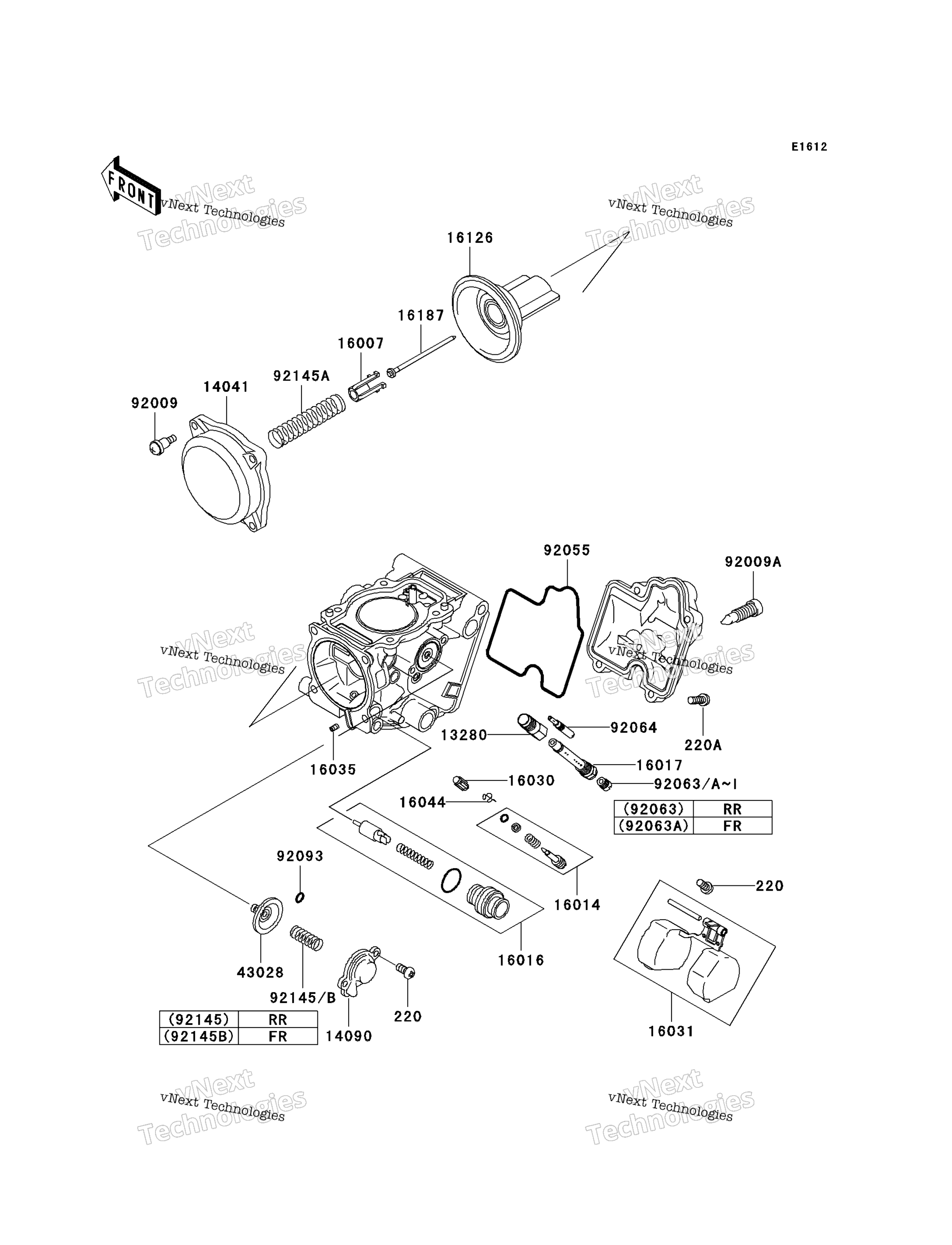 Карбюратор Parts
