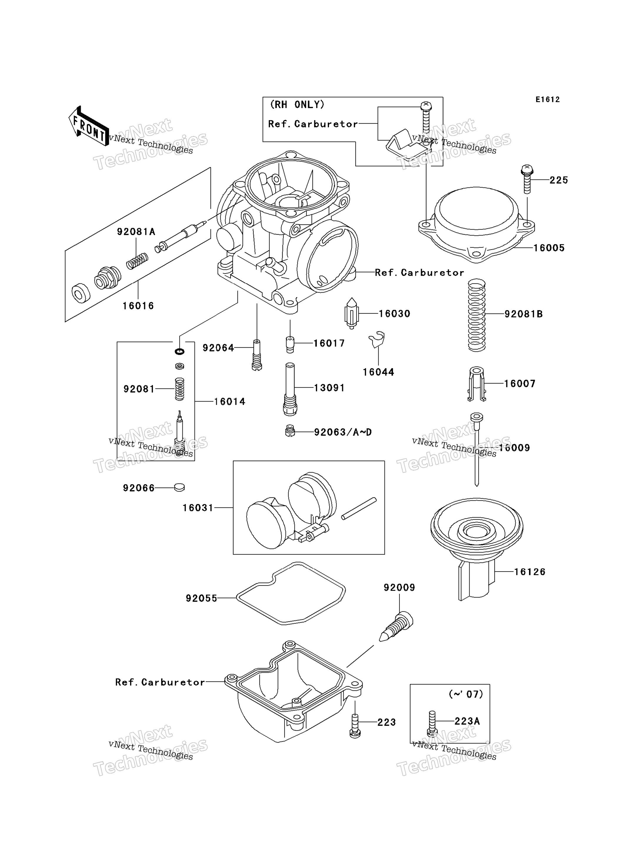 Карбюратор Parts