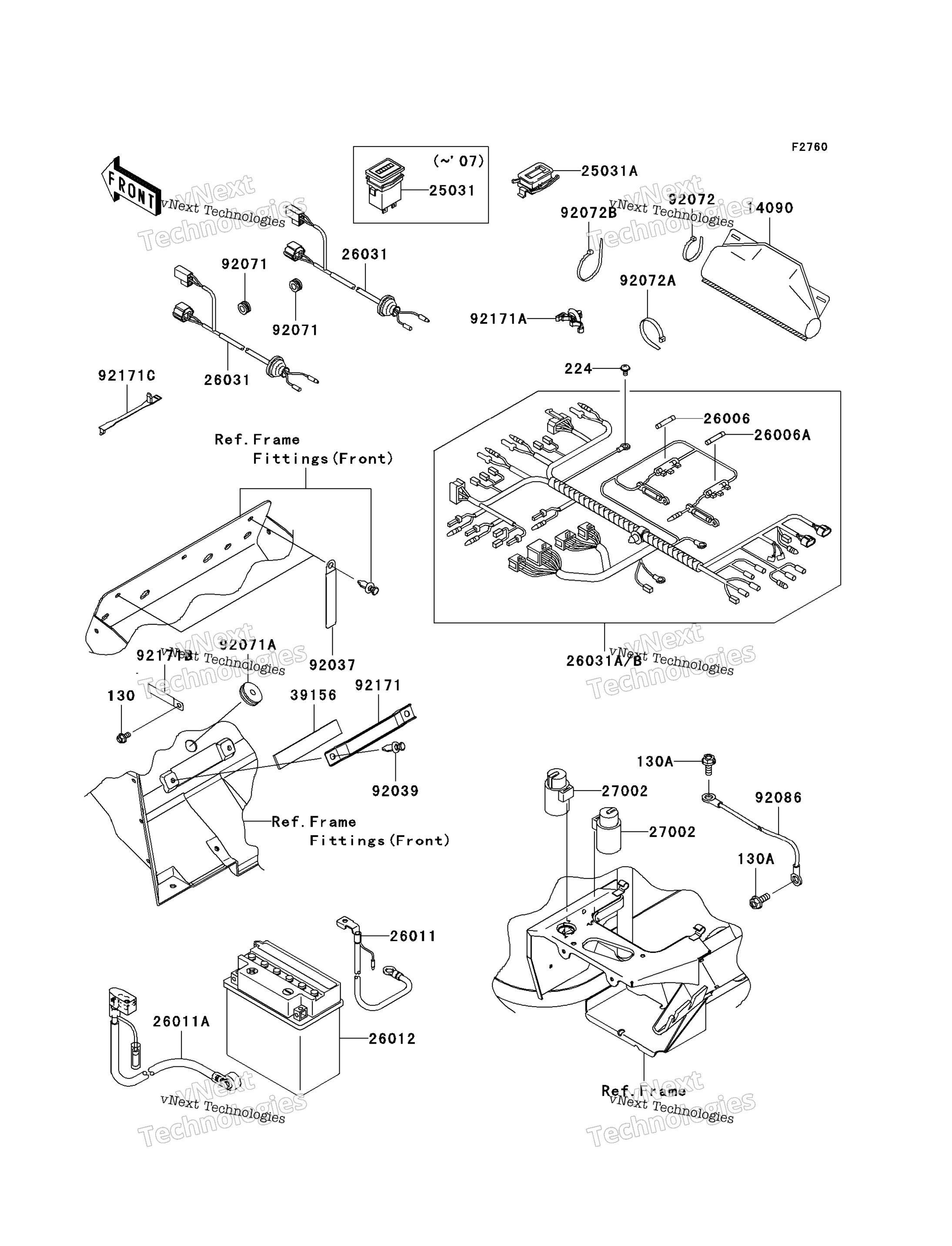 Шасси Electrical Equipment