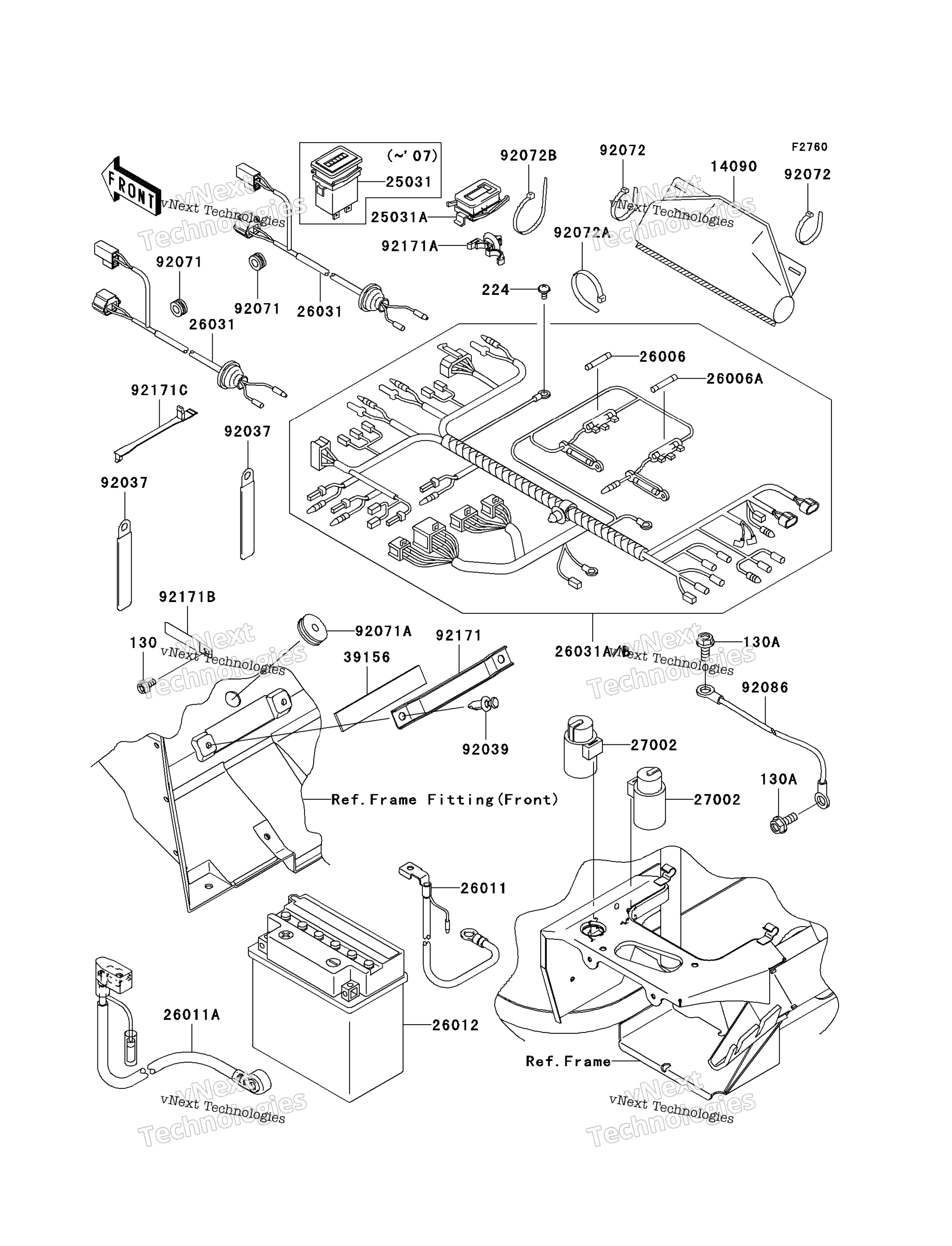 Шасси Electrical Equipment