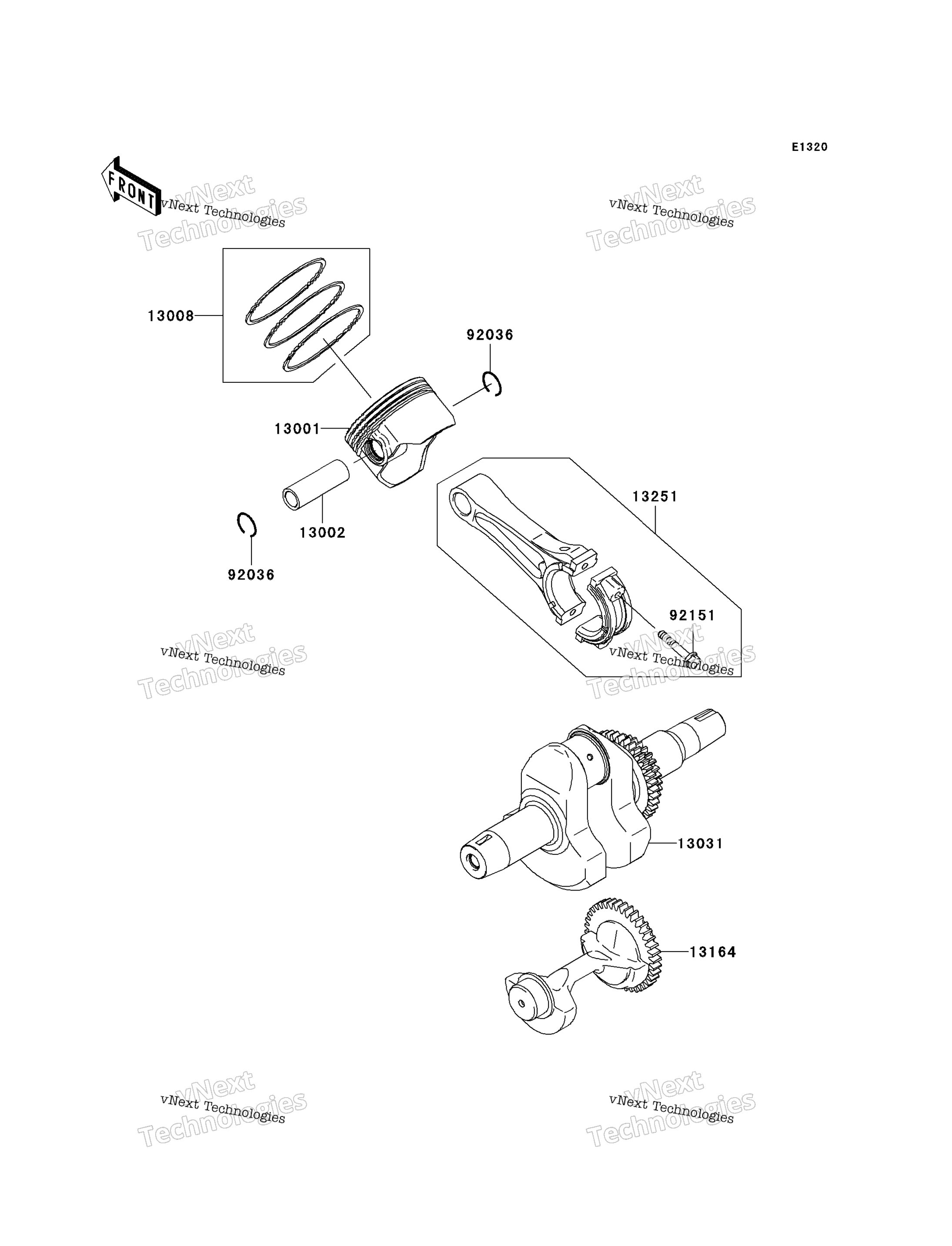 коленвал / Piston(S)