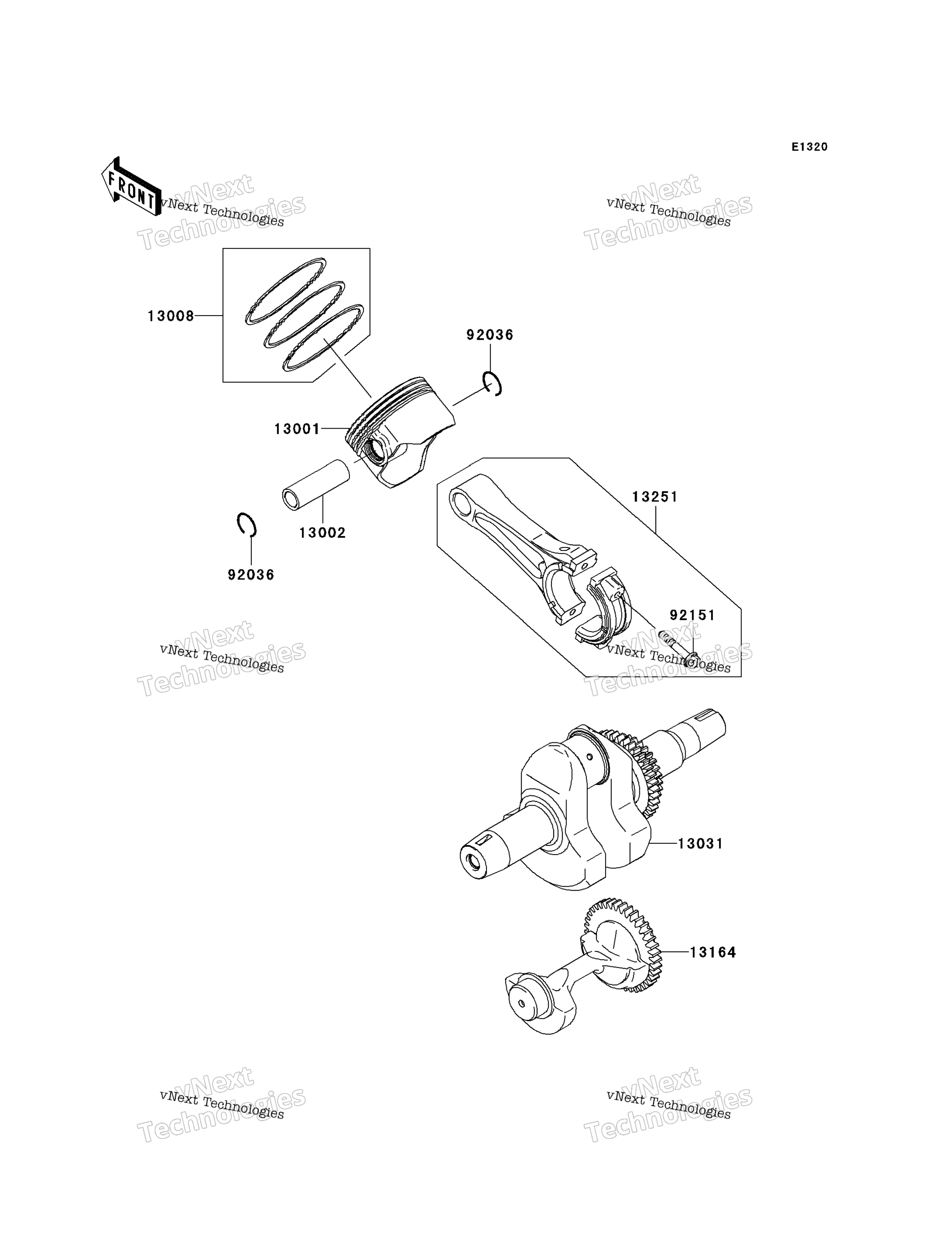 коленвал / Piston(S)
