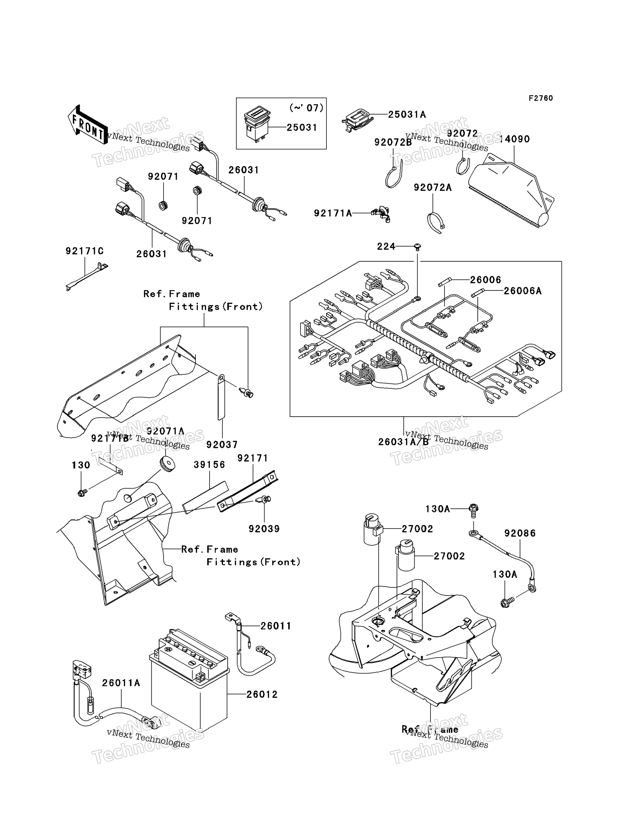 Шасси Electrical Equipment