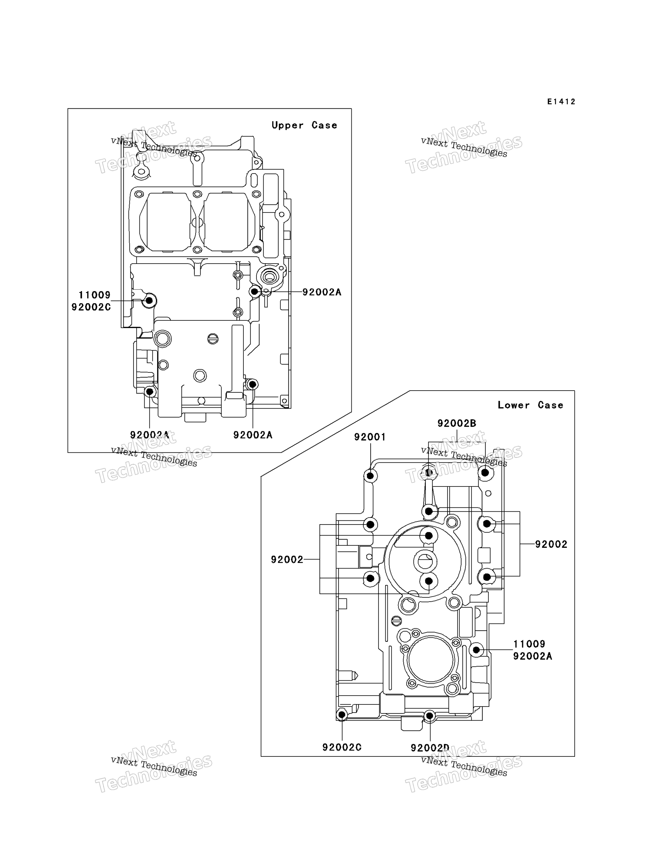 Картер Bolt Pattern