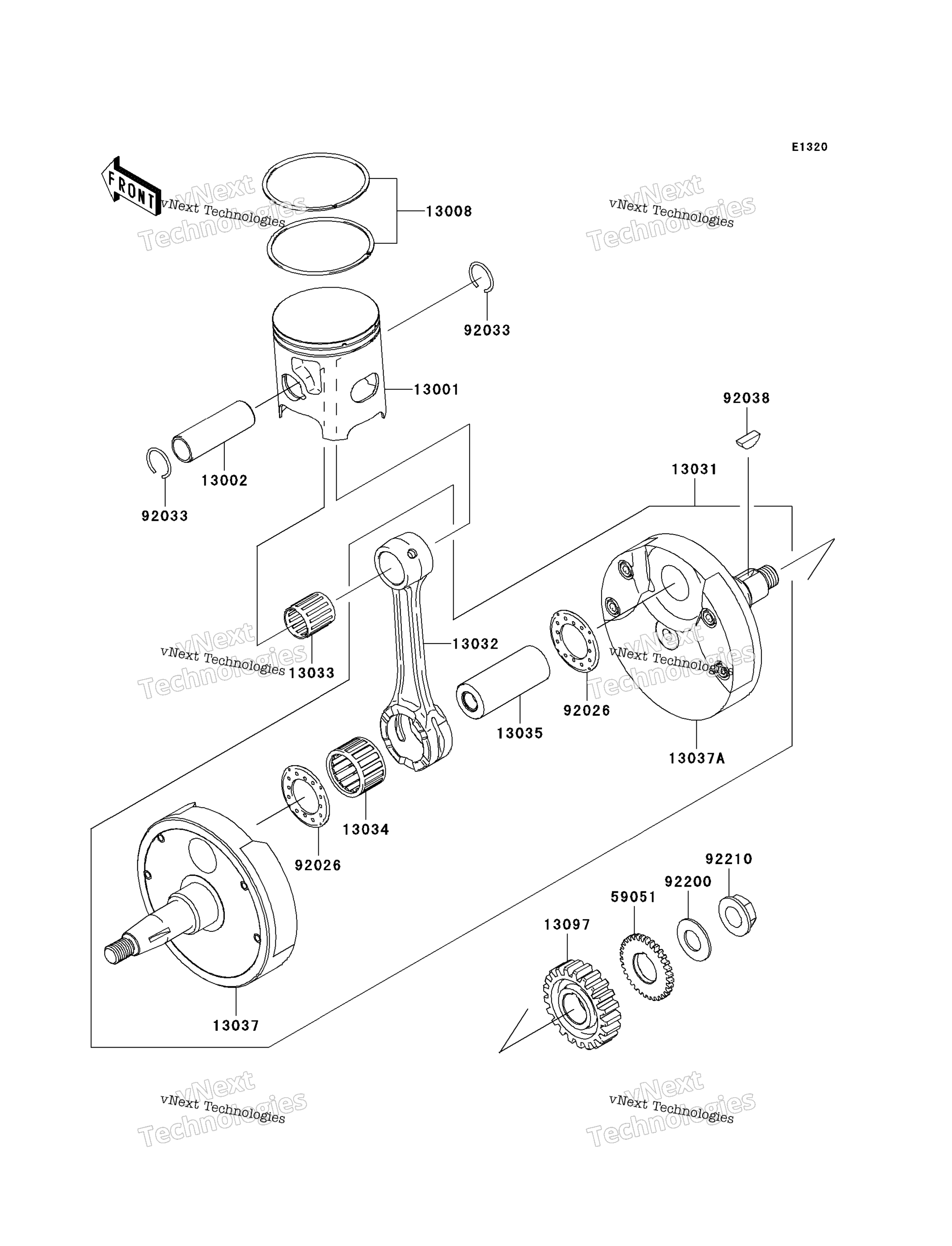 коленвал / Piston(S)