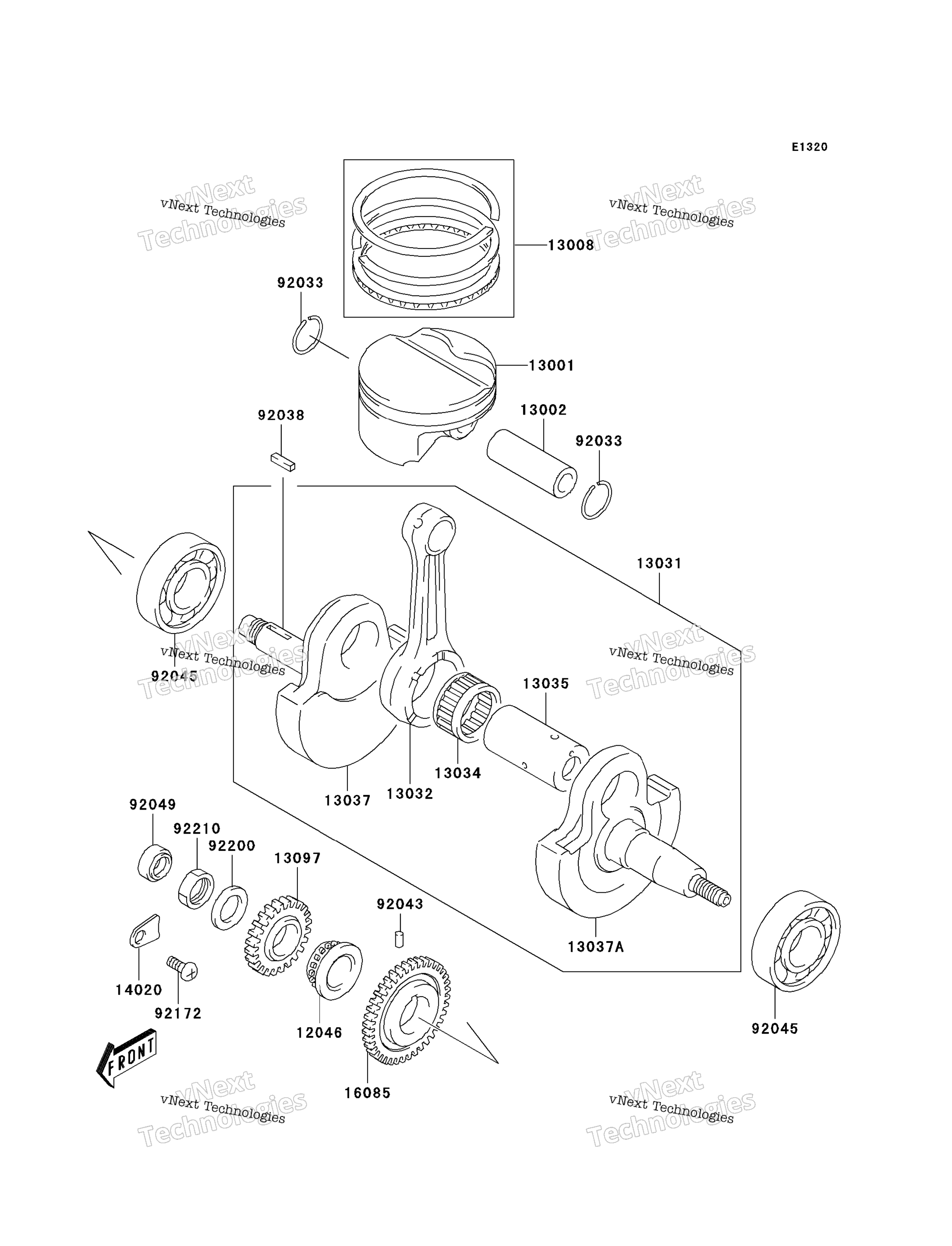 коленвал / Piston(S)