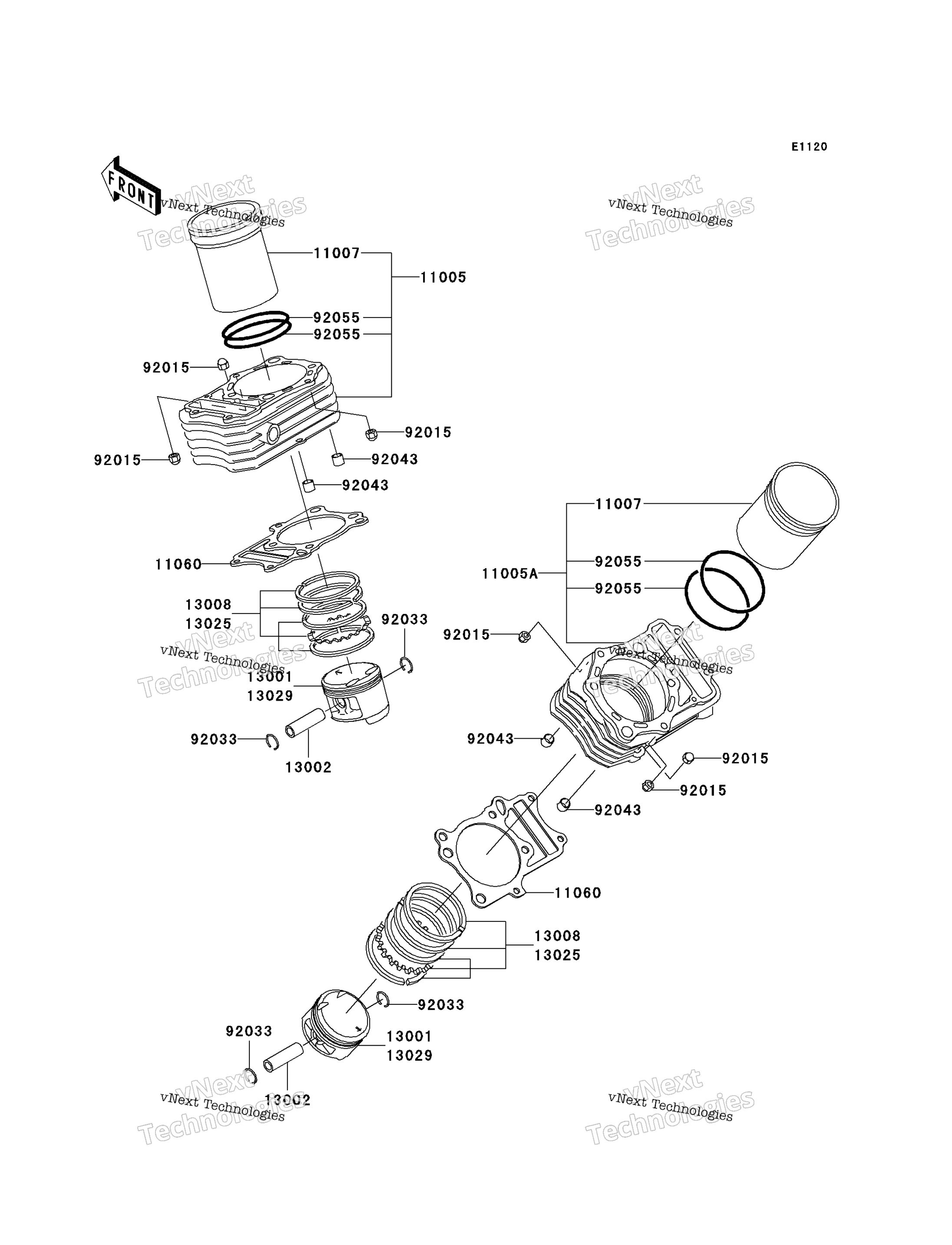 цилиндр / Piston(S)