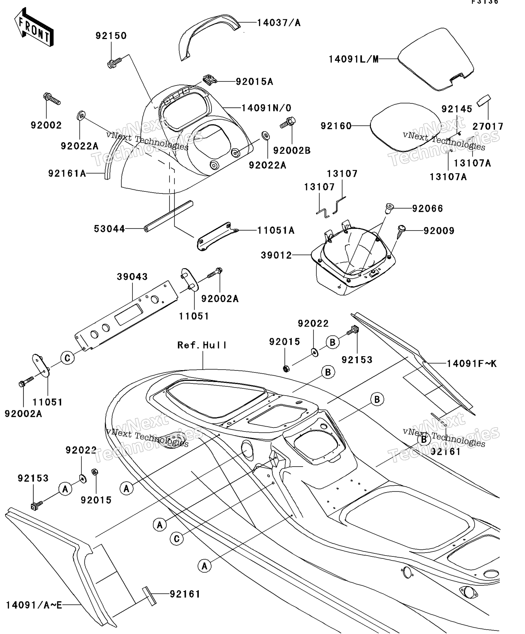 Корпус Middle Fittings