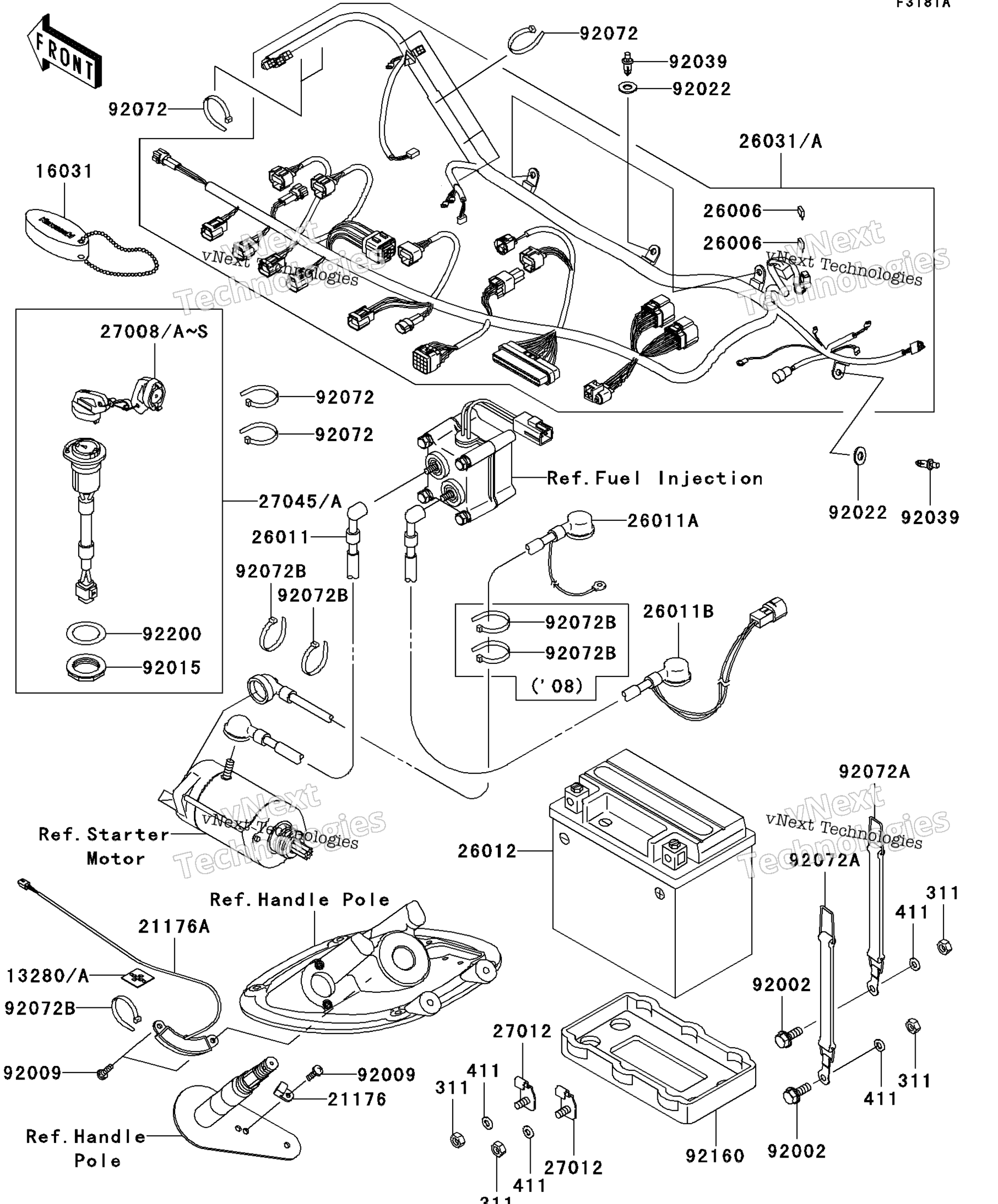 Электрооборудование Equipment(A8f&Sim;Aaf)