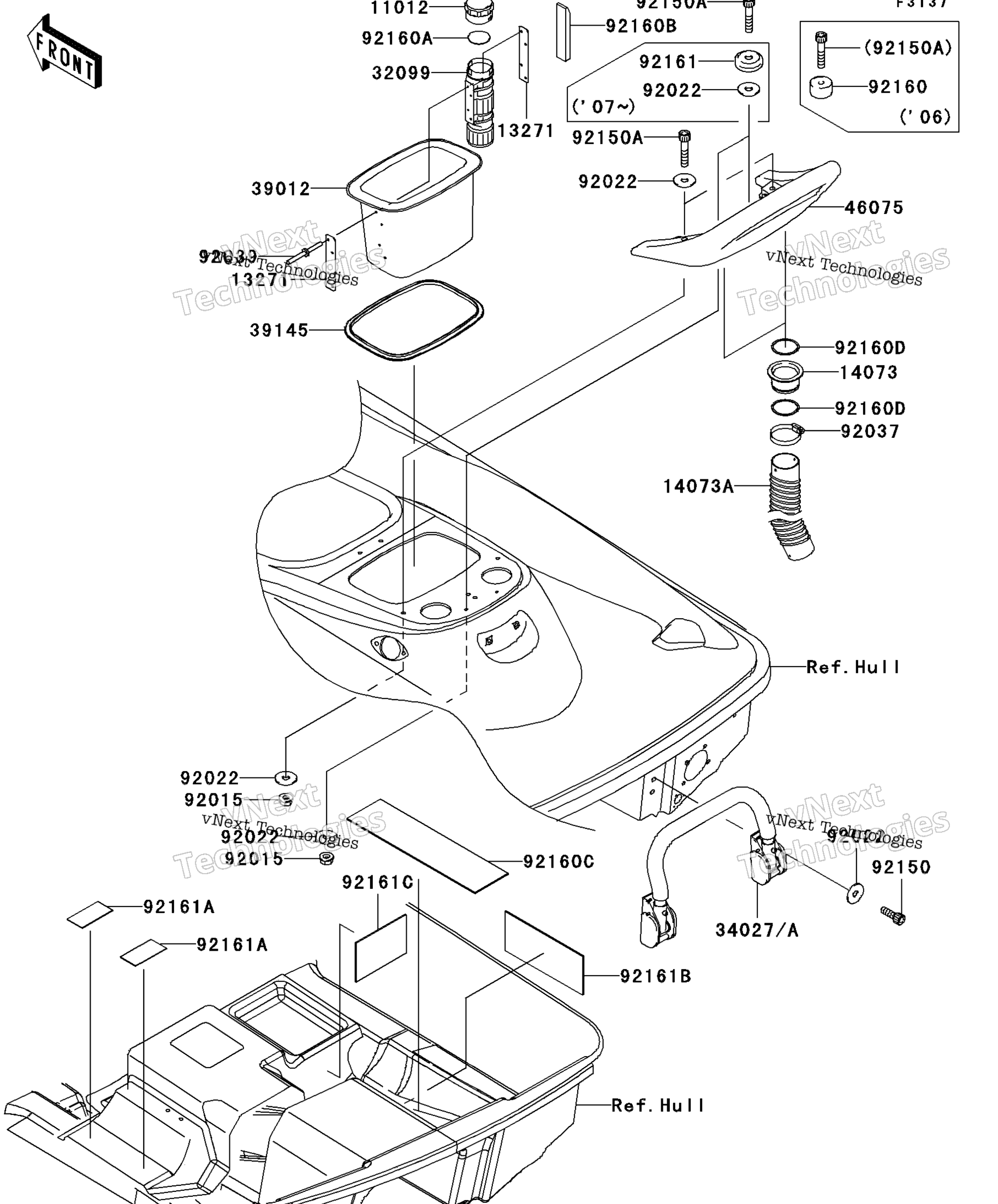 Корпус Rear Fittings