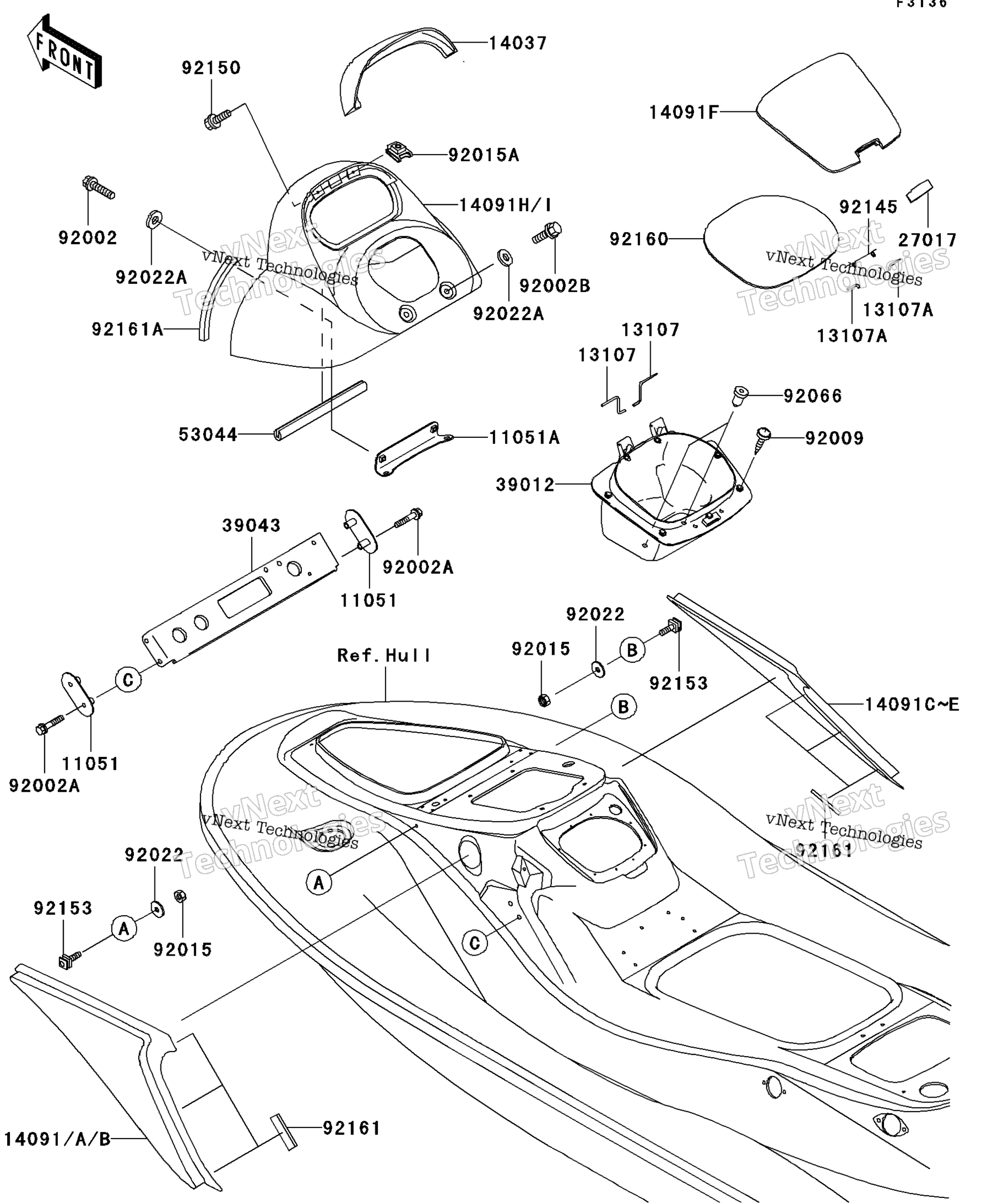 Корпус Middle Fittings