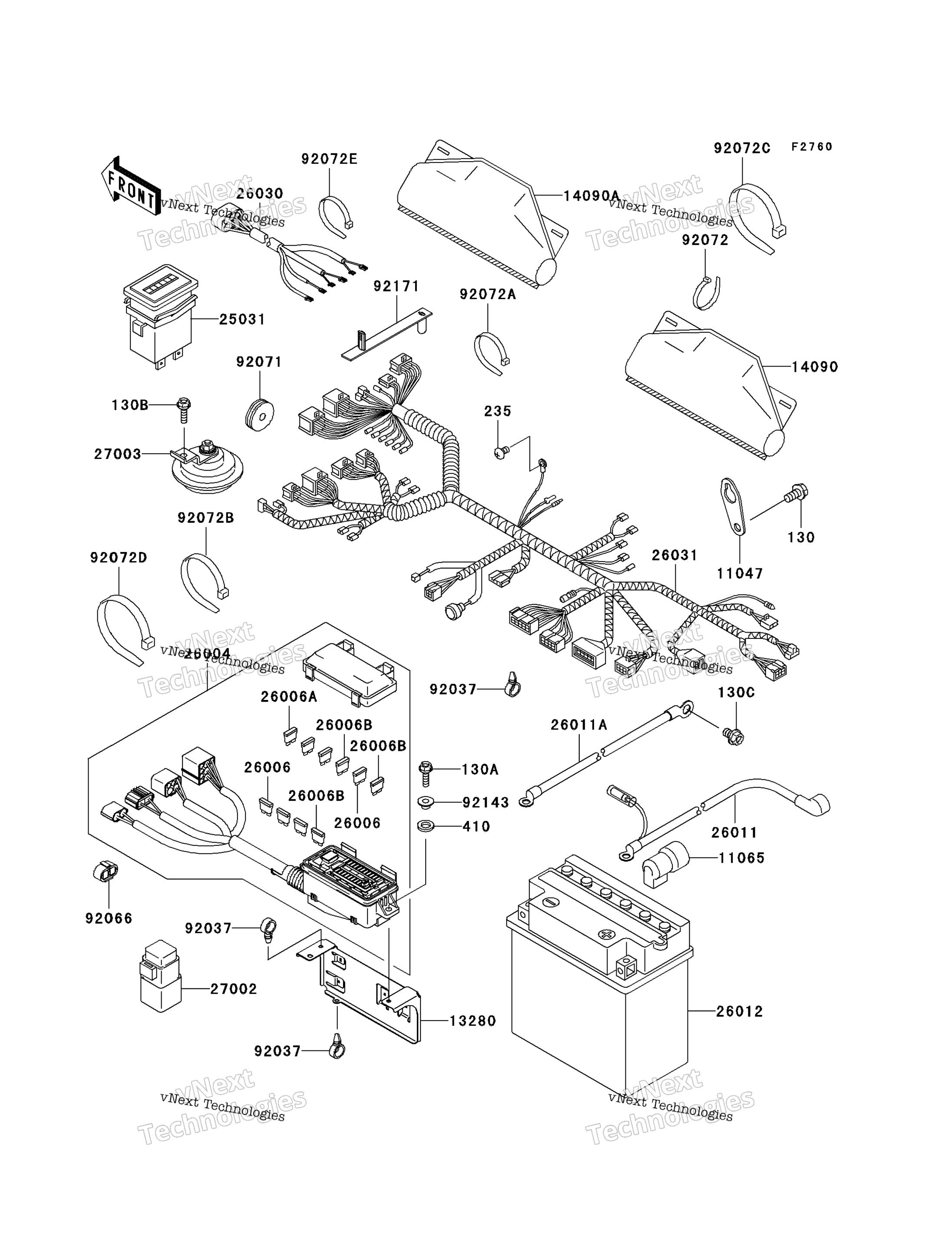 Шасси Electrical Equipment (K6f)