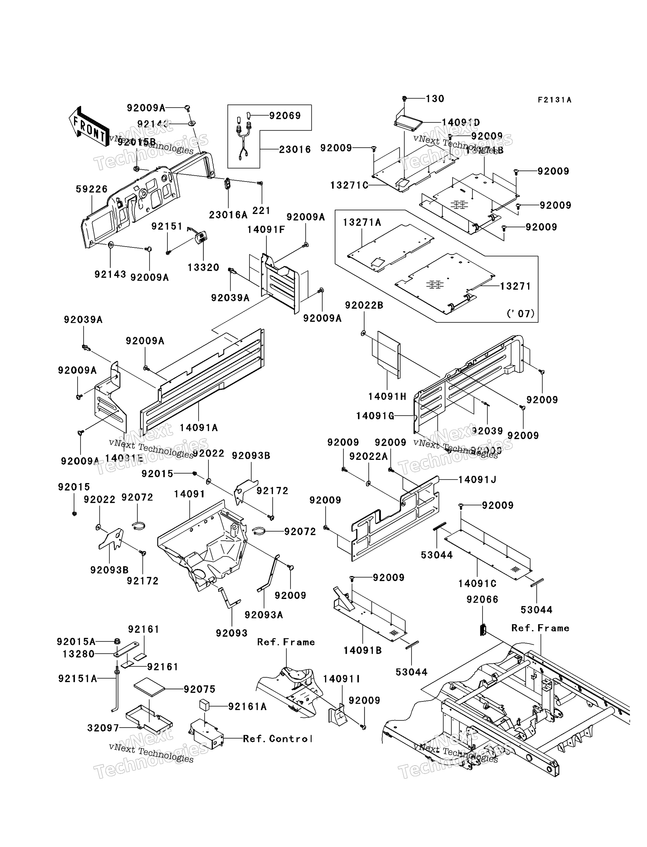 Рама Fittings (K7f/K8f)