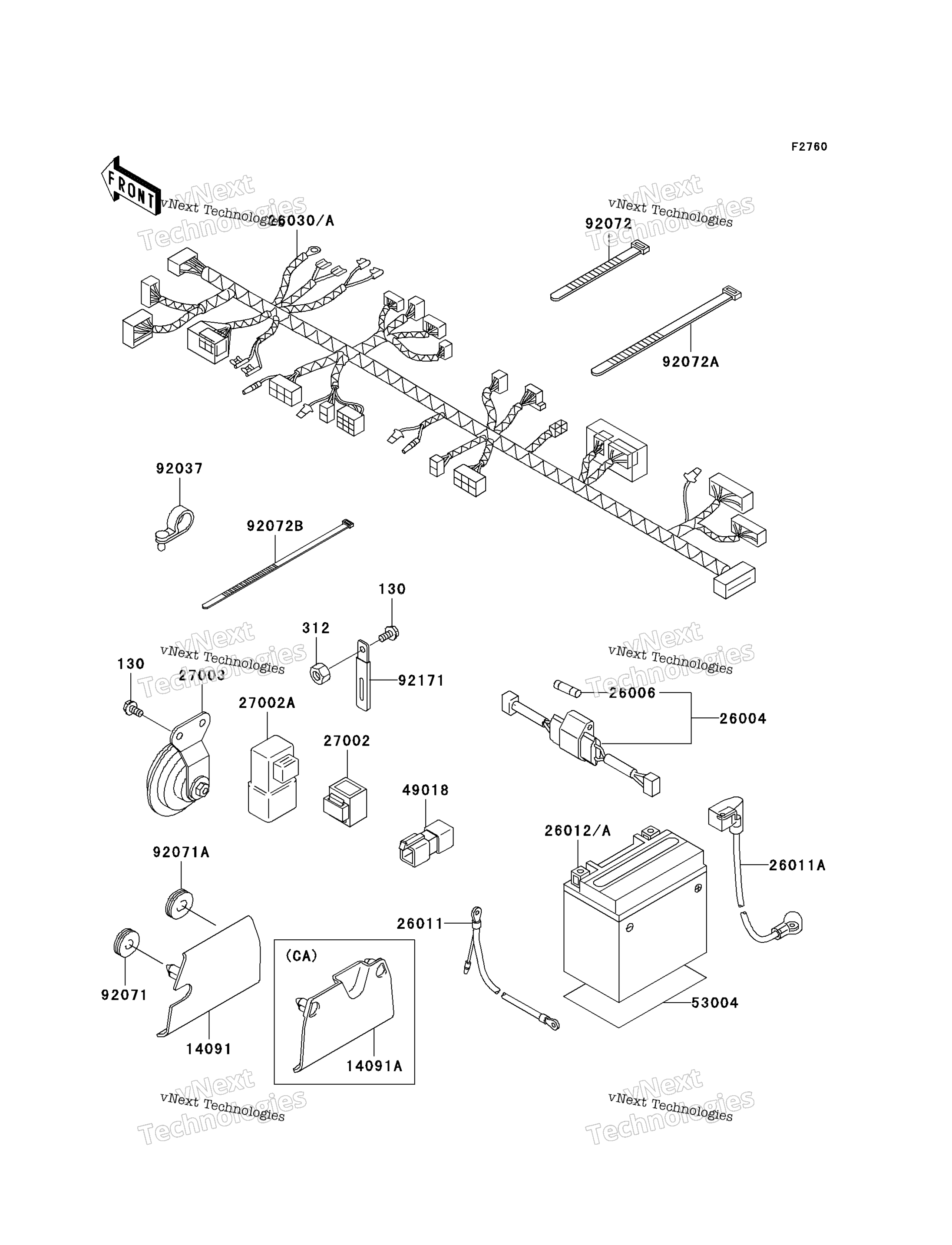 Шасси Electrical Equipment