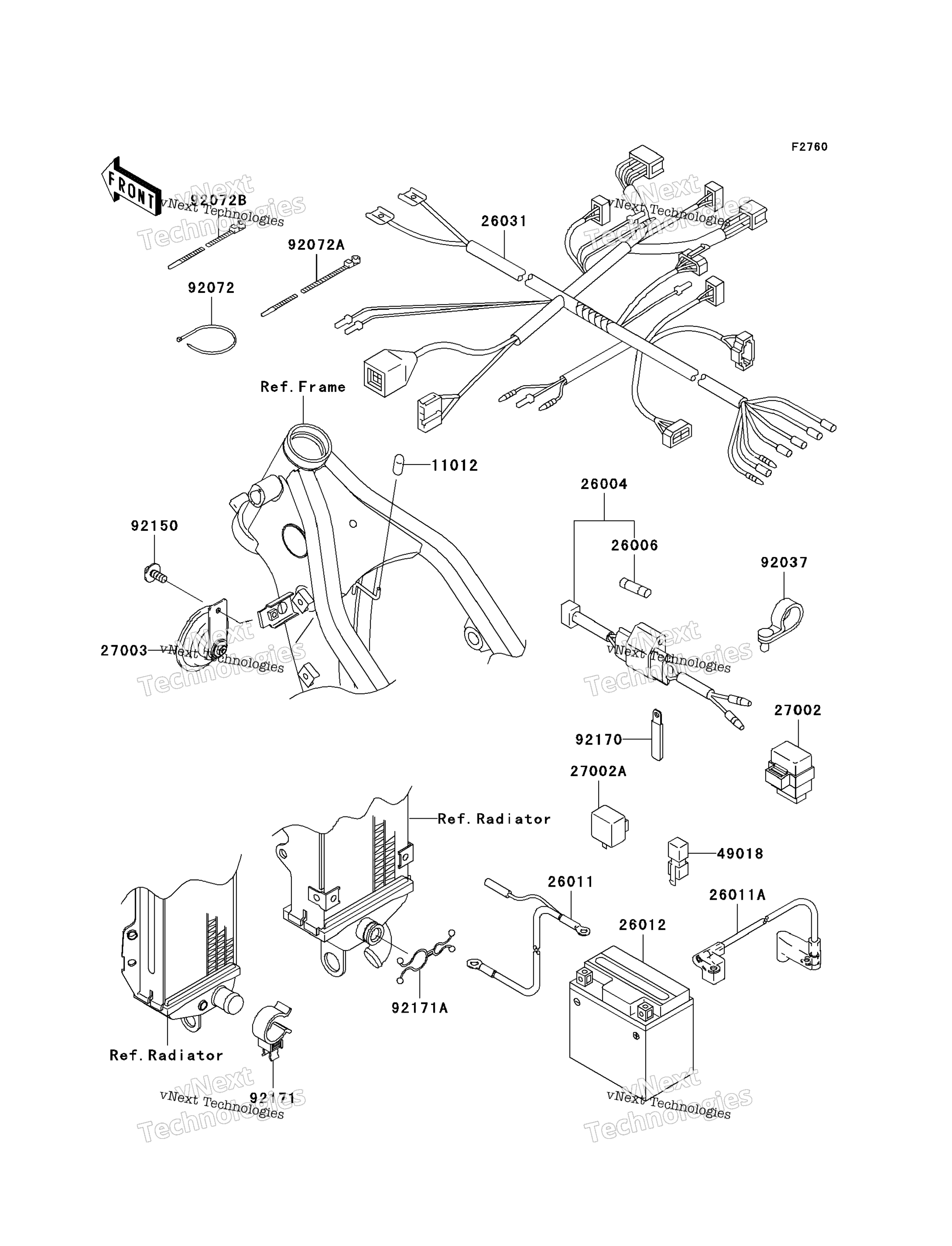 Шасси Electrical Equipment