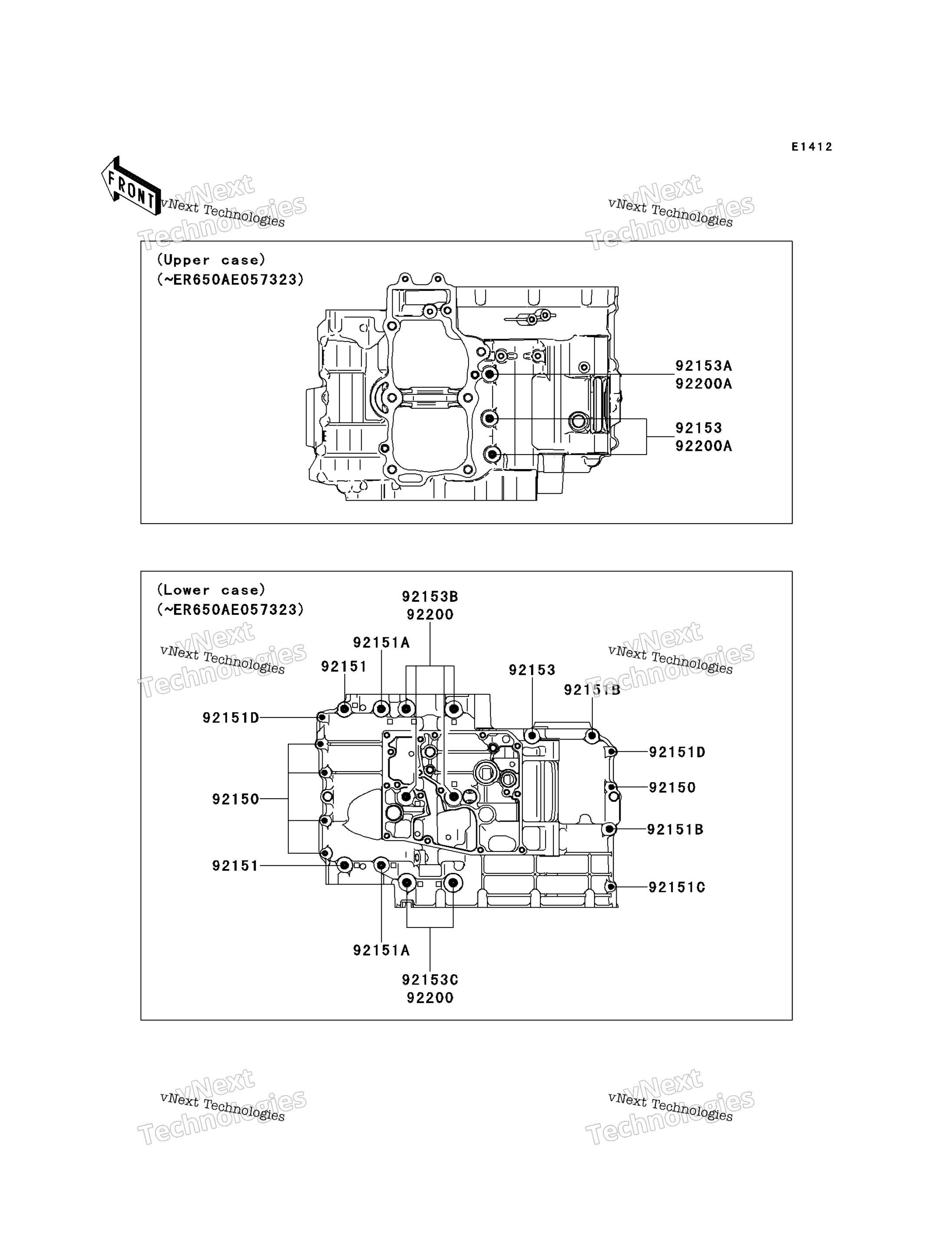 Картер Bolt Pattern